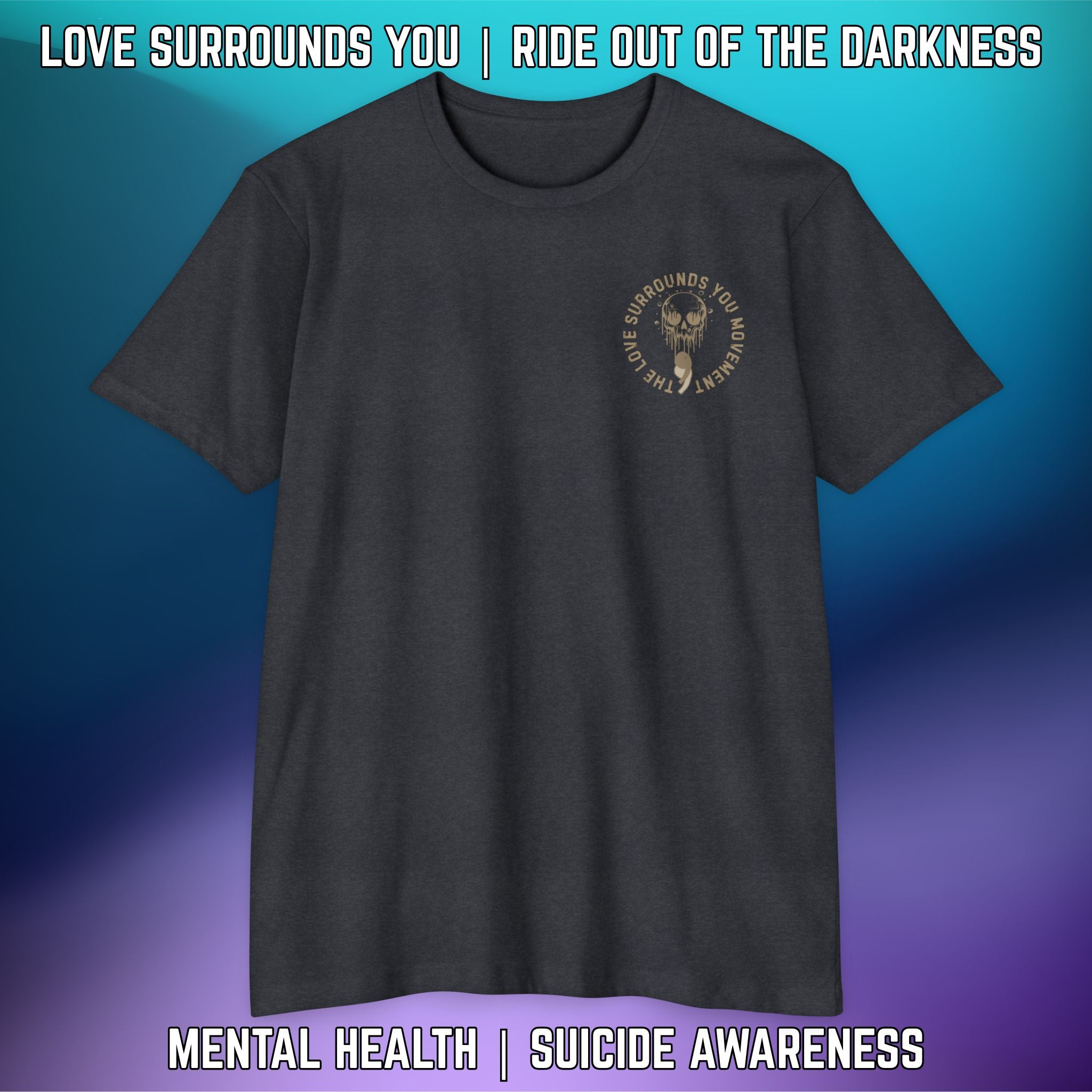 Seeking the Light, Even in Darkness - T-Shirt Next Level 6210 - LSY