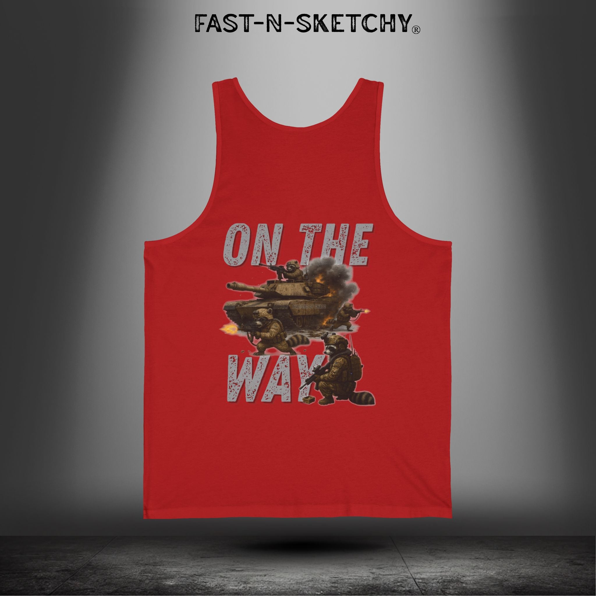 On the Way, The Rizzo: FAST-N-SKETCHY - Tank Top