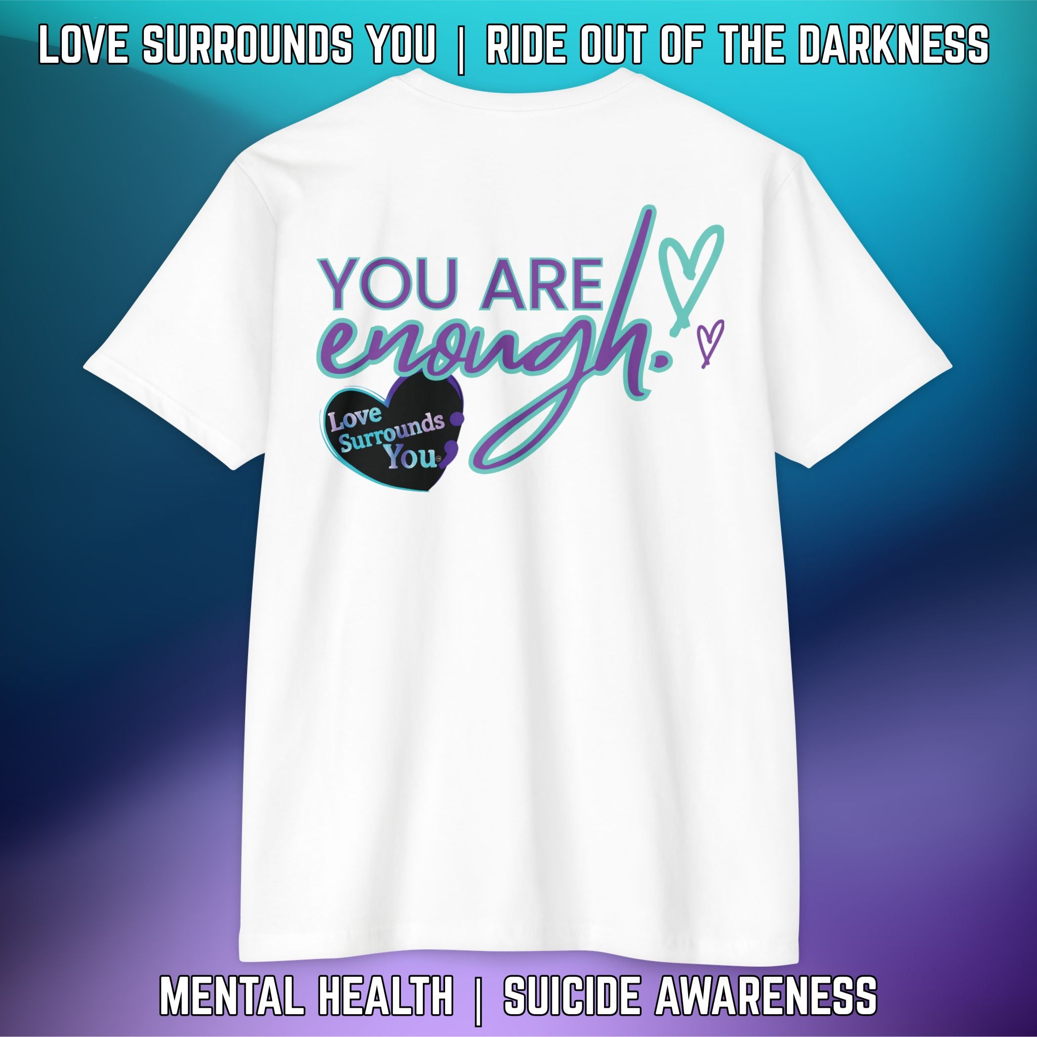 YOU ARE ENOUGH: T-Shirt Next Level 6210 - LSY