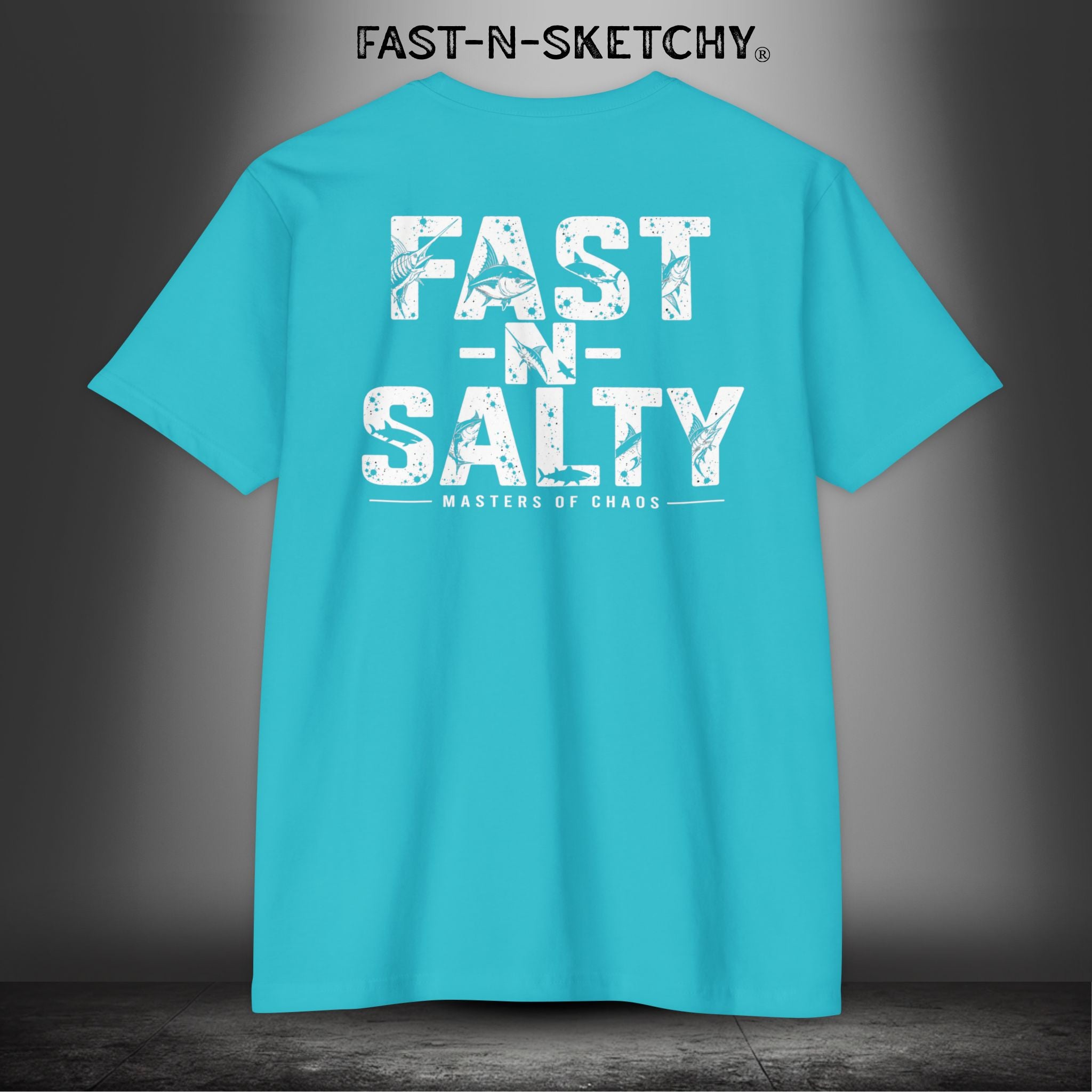 Fast-N-Salty Tee — Premium Fitted Patriotic T-Shirt