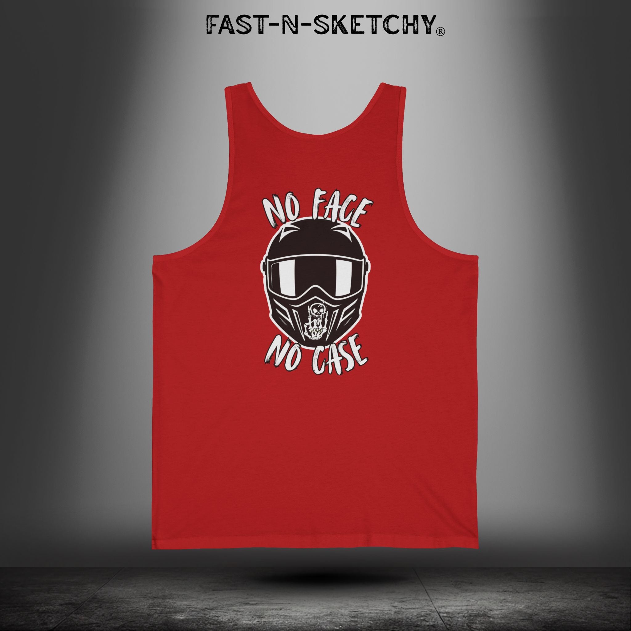 No Face, No Case: FAST-N-SKETCHY - Tank Top