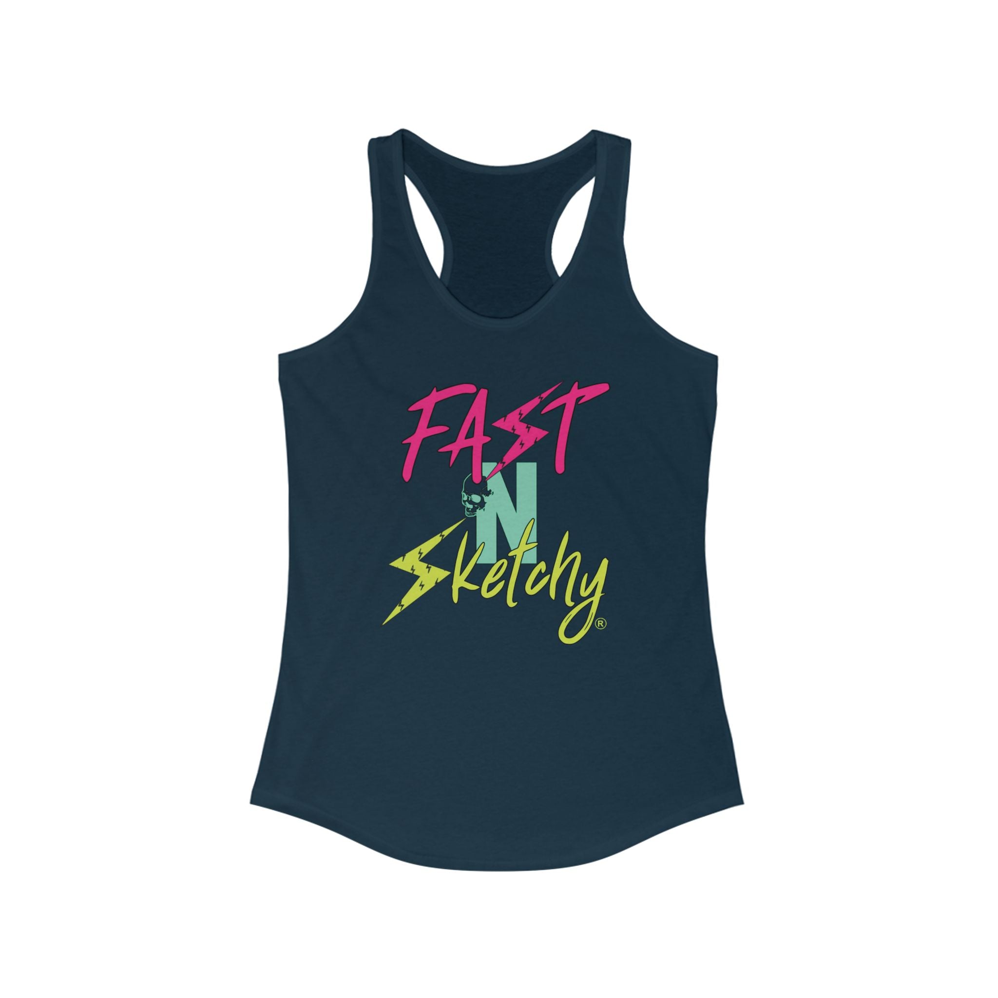 FAST-N-SKETCHY®: Racerback Tank (Hot Colors)