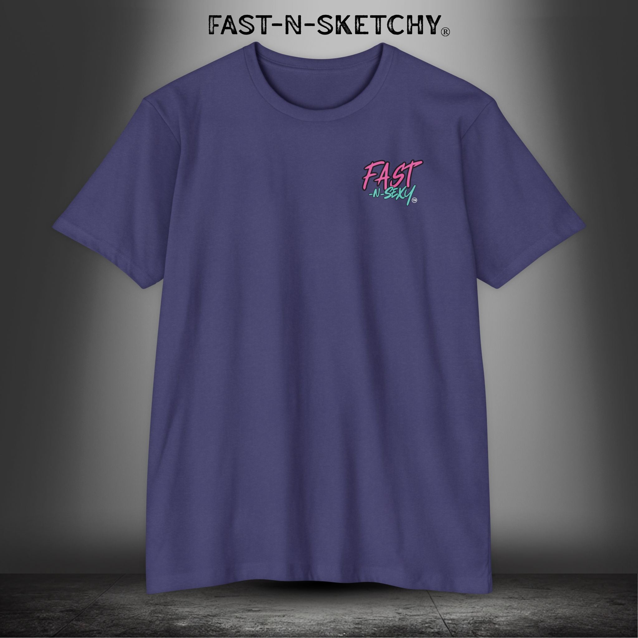 LOVE ME OR CHASE ME - FAST-N-SEXY: T-shirt Classic Fit Crewneck - Next Level 6210