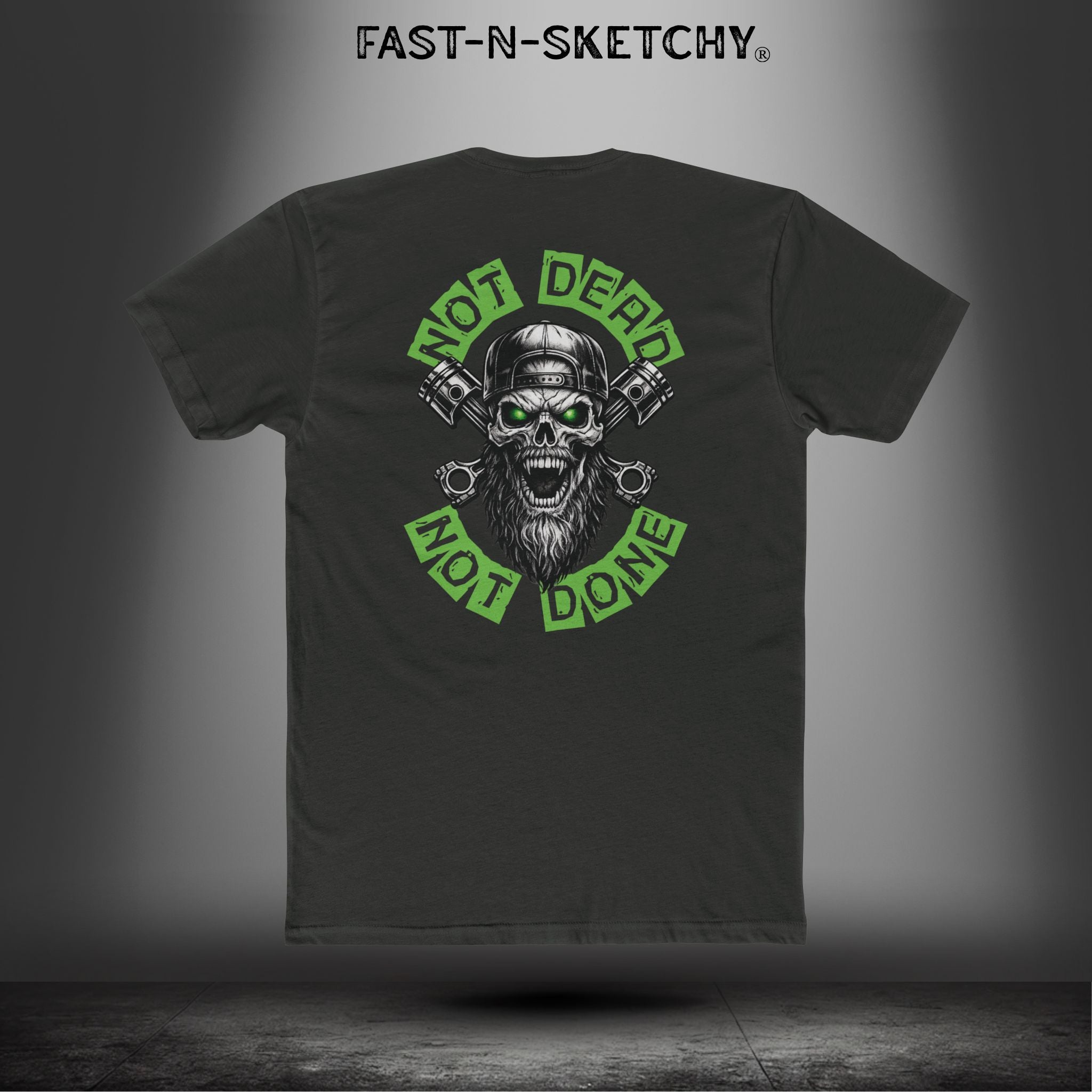 Not Dead, Not Done: Biker Edition Relaxed Classic Tee