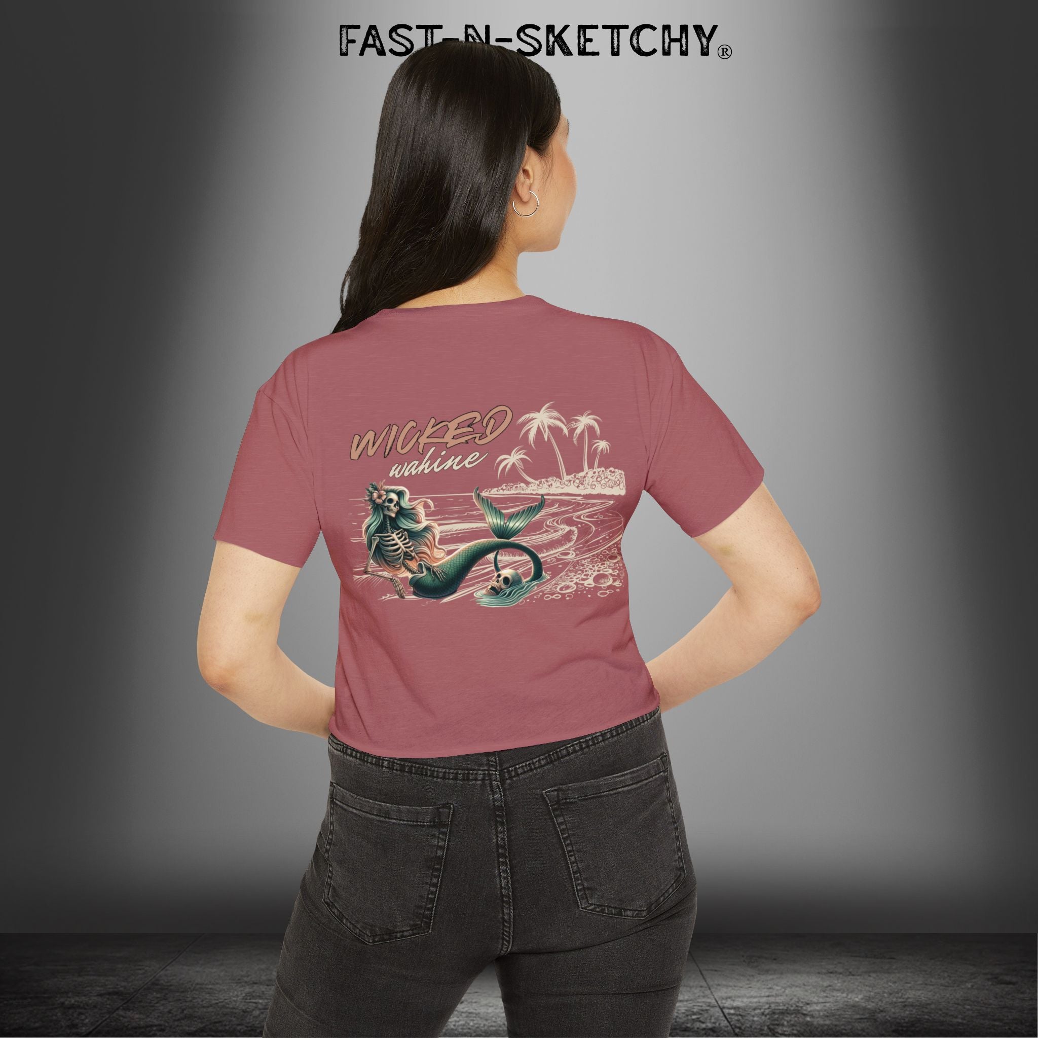 Wicked Wahine - FAST-N-SALTY - Crop Top