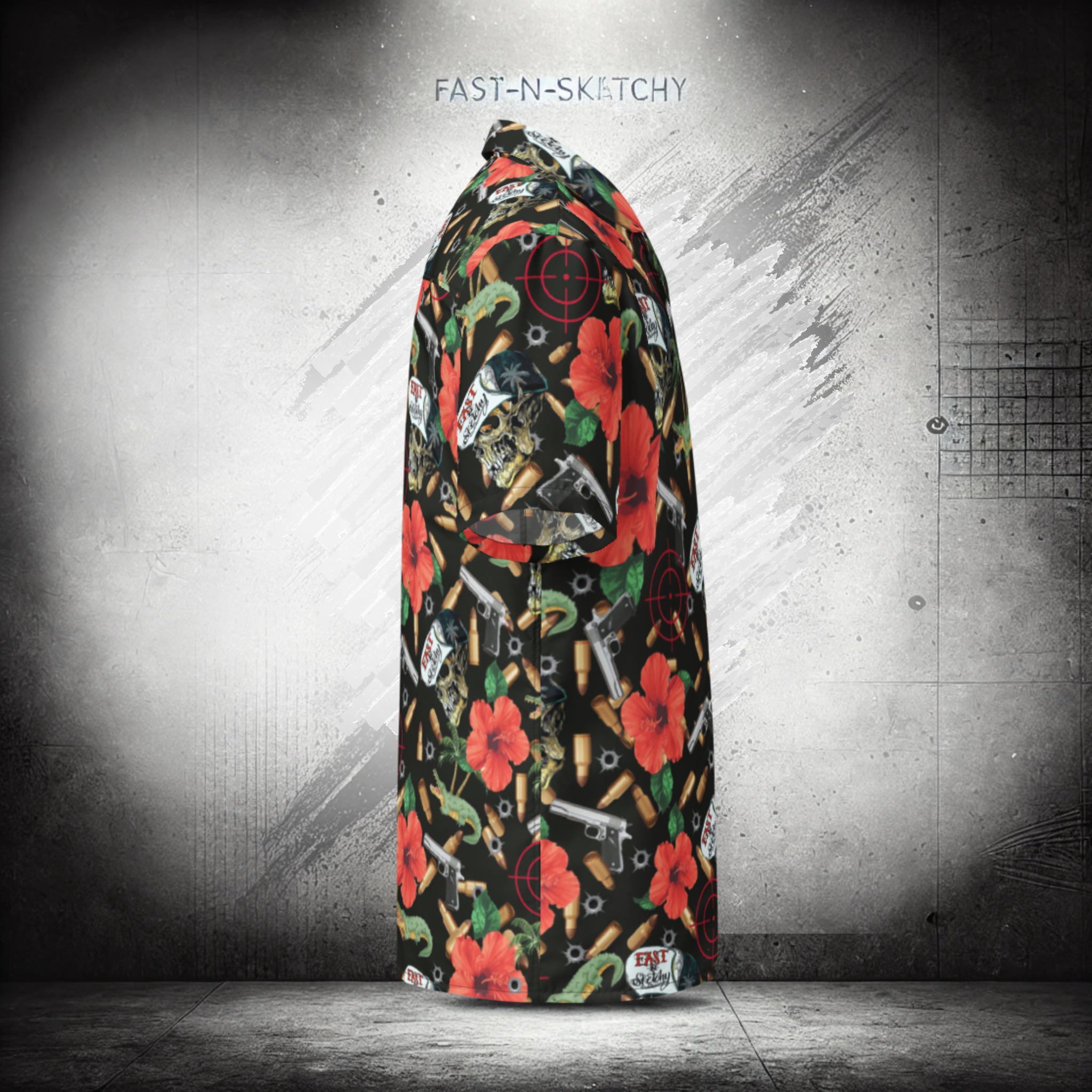 "Hawaiian Style" Button Down Shirt for the Summer Fun