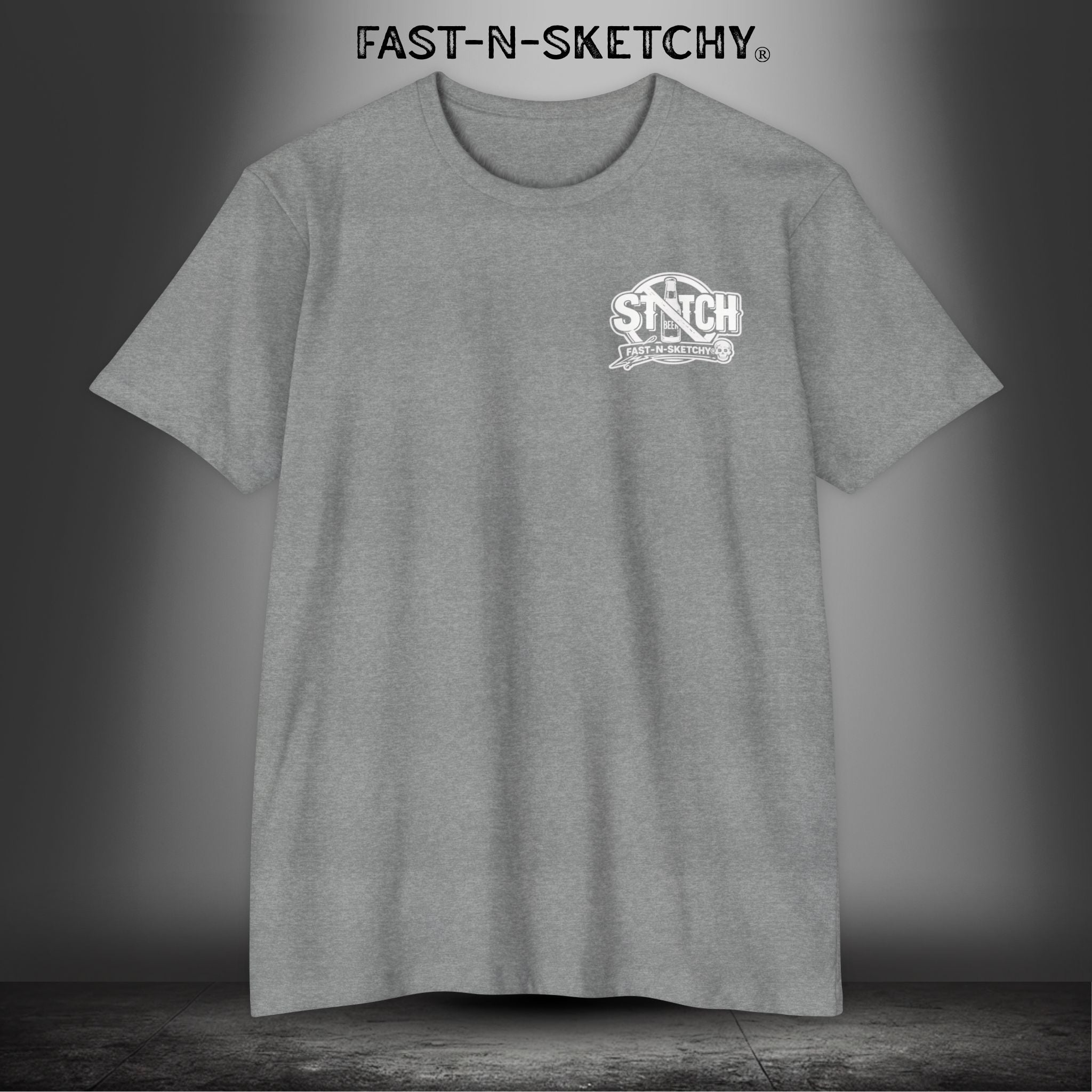 Stitch Your Life Back Together. Ride Hard. Ride Sober. - Biker Edition Premium Fitted Tee