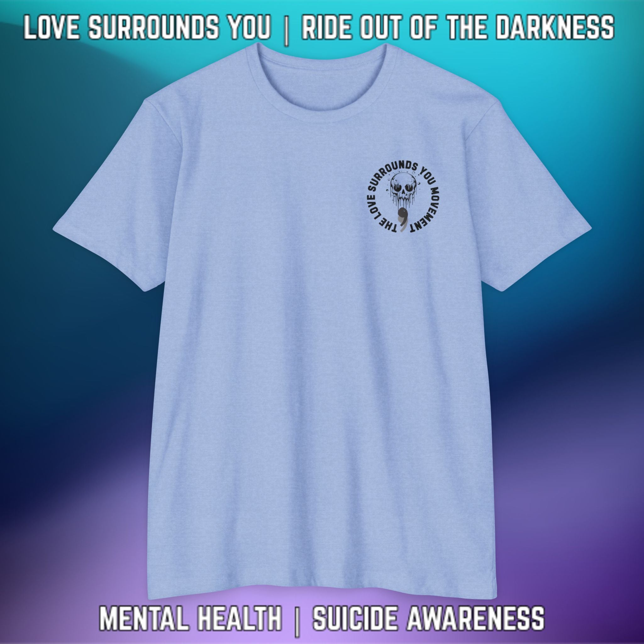 Seeking the Light, Even in Darkness #2 - T-Shirt Next Level 6210 - LSY