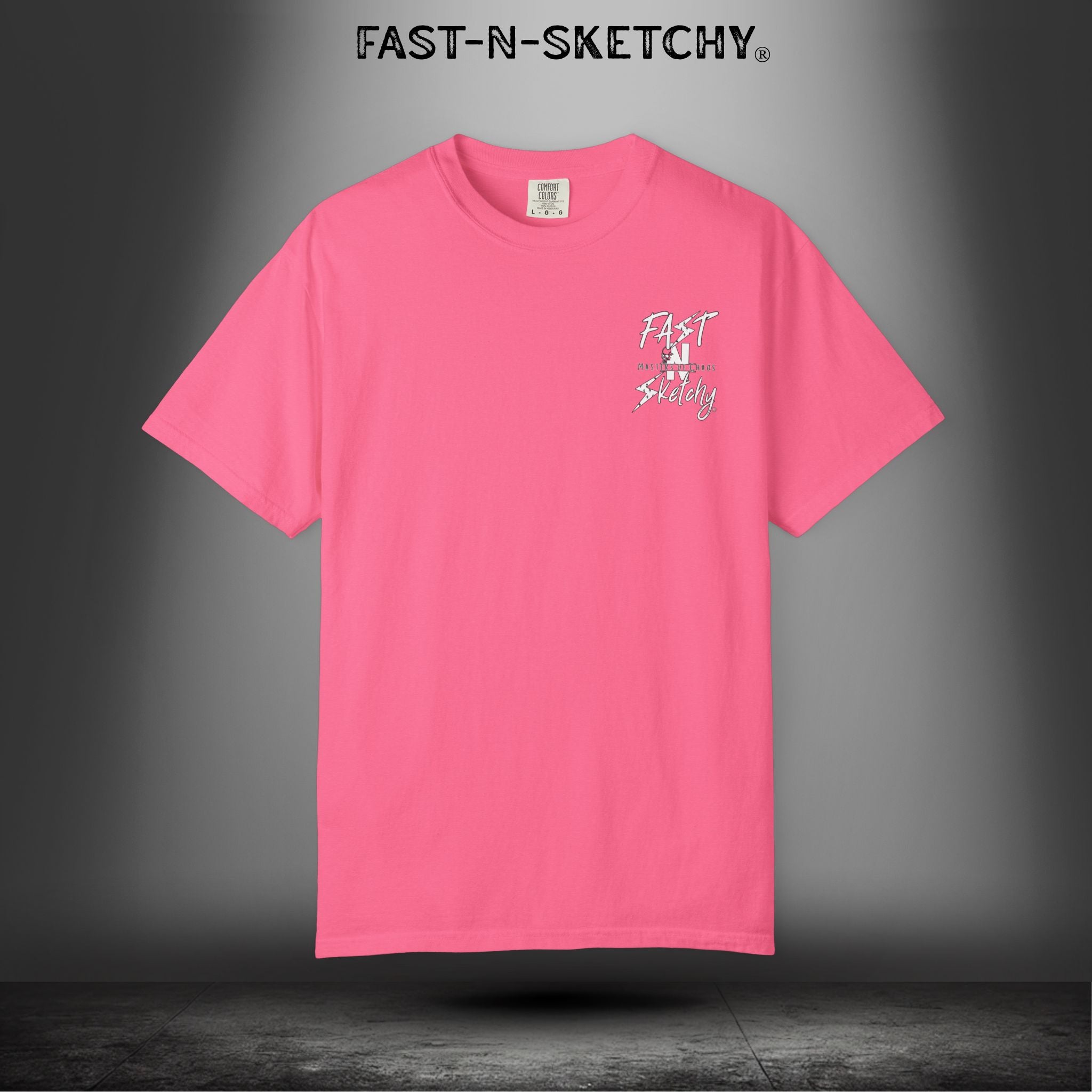 Bad Bitches Taste Better: FAST-N-SKETCHY - T-Shirt up to 4XL (Multiple Colors)