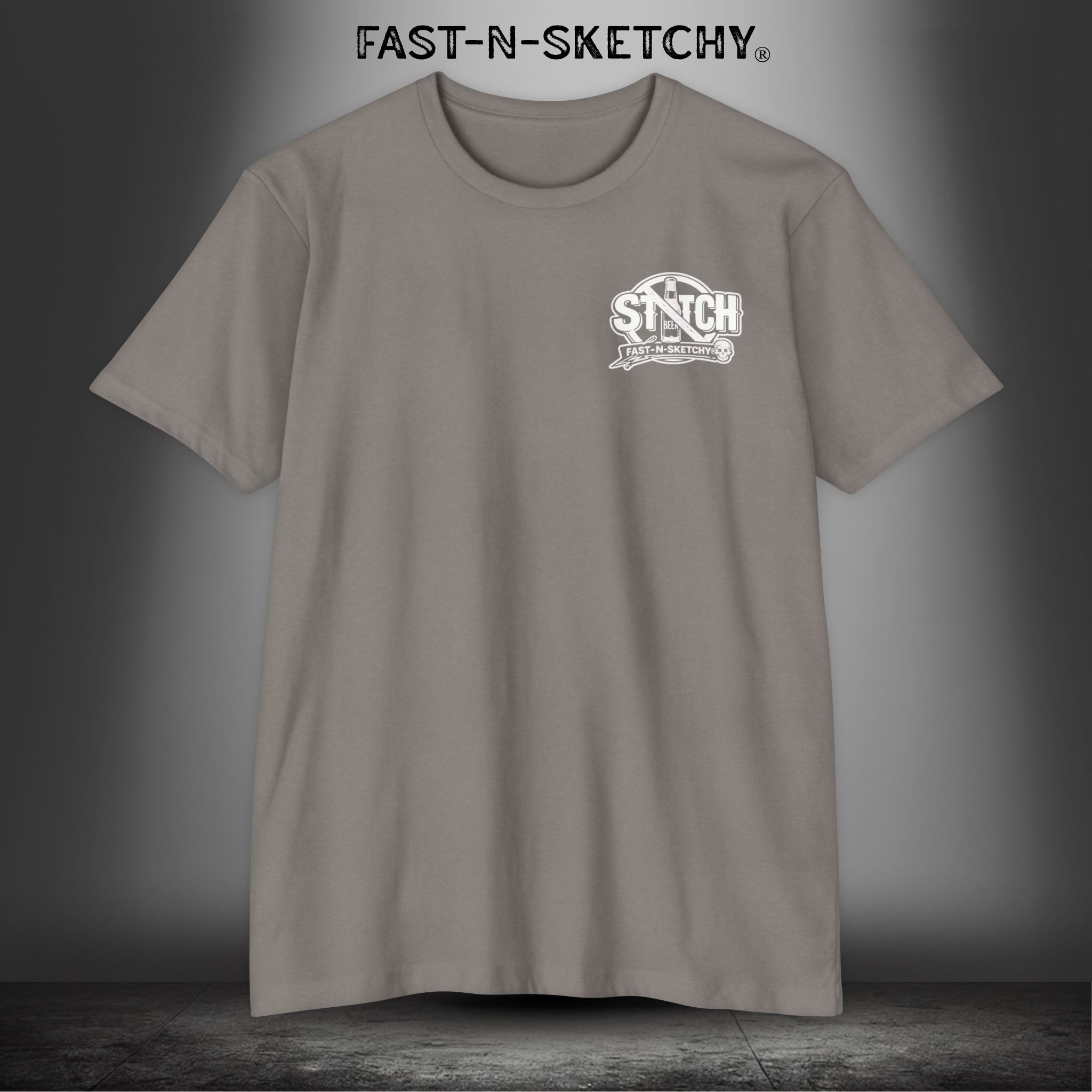 Stitch Your Life Back Together. Ride Hard. Ride Sober. - Biker Edition Premium Fitted Tee