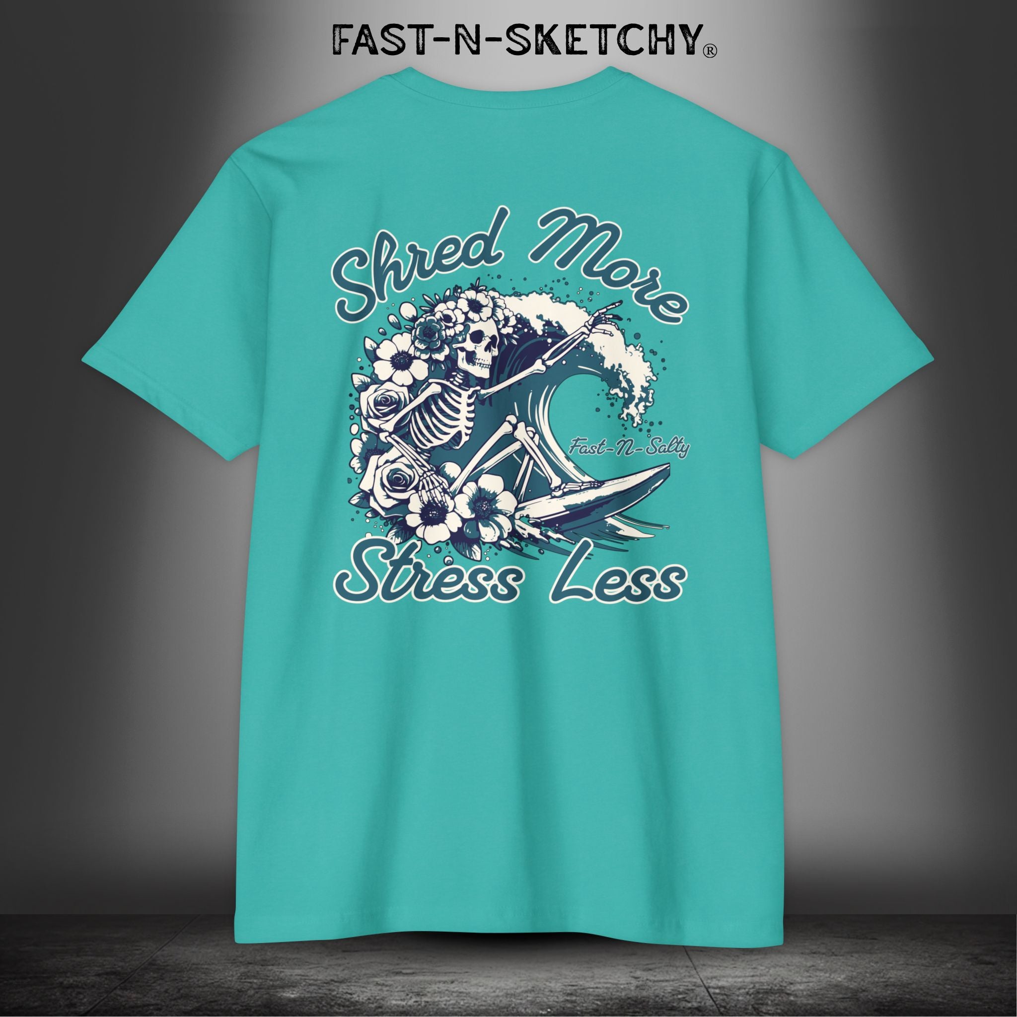 SHRED MORE & STRESS LESS: T-Shirt