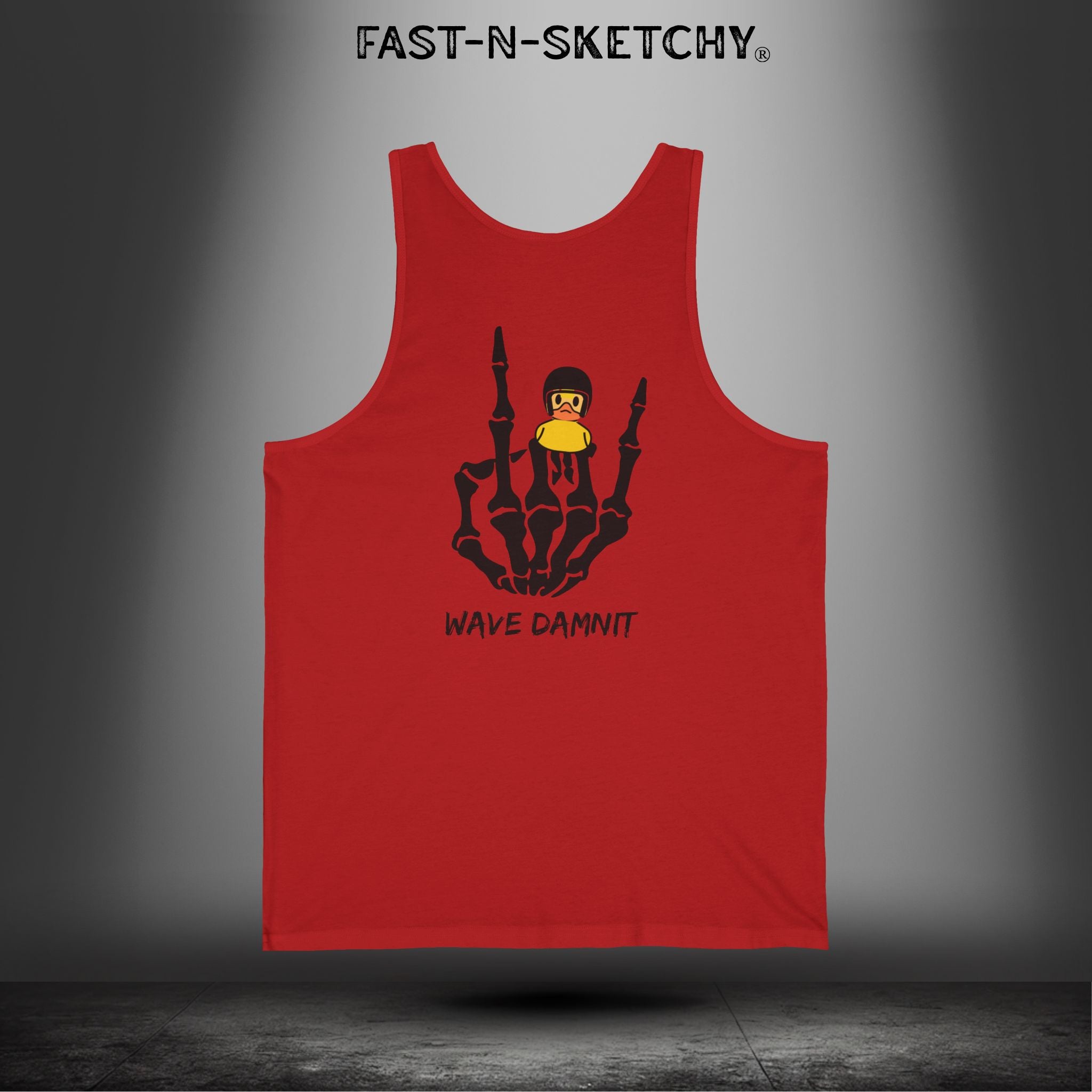 JEEP EDITION: WAVE DAMNIT created by Holly - Tank Top