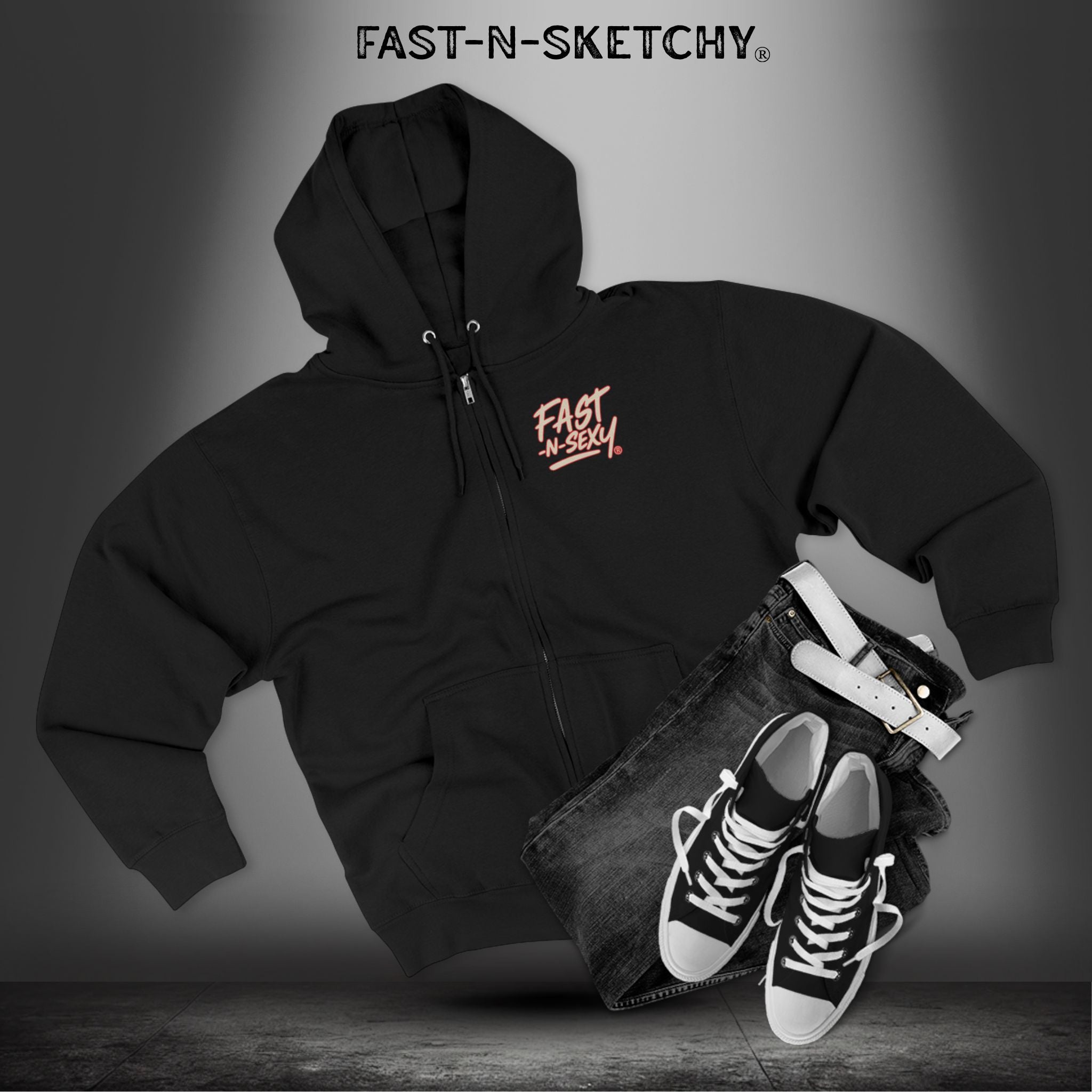My Clutch Has More Bite Than You: Zip Hoodie