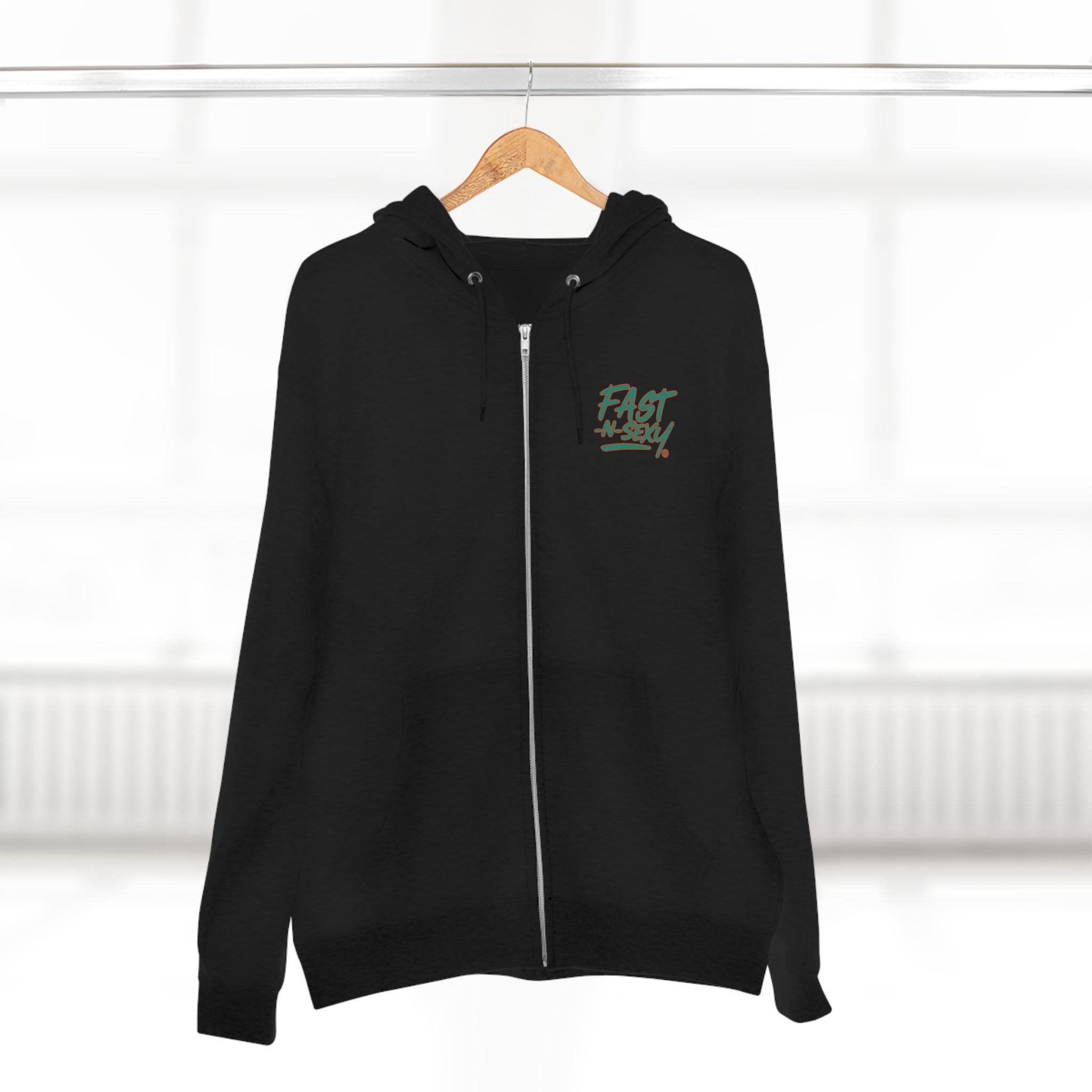Hocus Focus On the Damn Road: Zip Hoodie