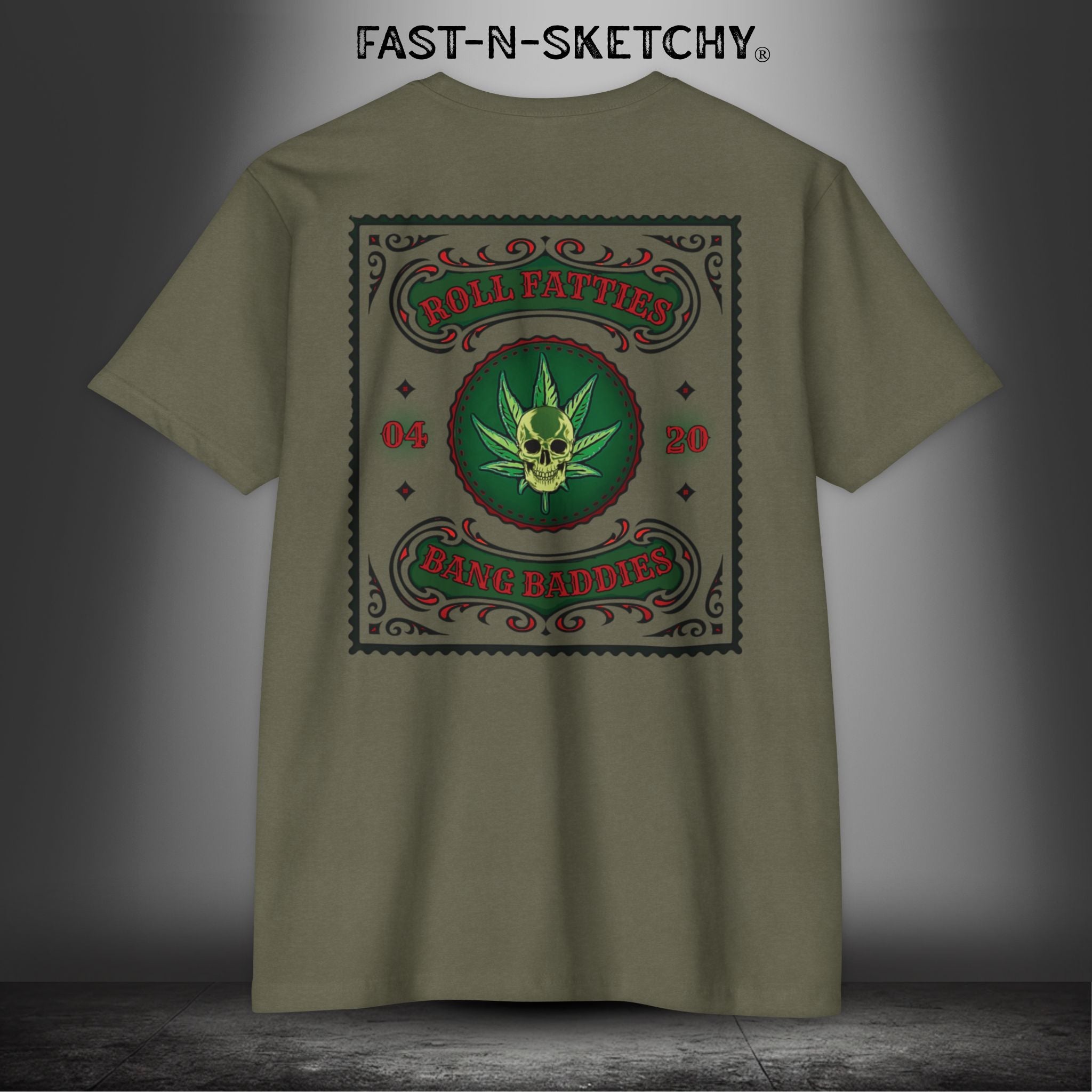 The Highlife: Roll Fatties & Bang Baddies - T-Shirt Next Level 6210