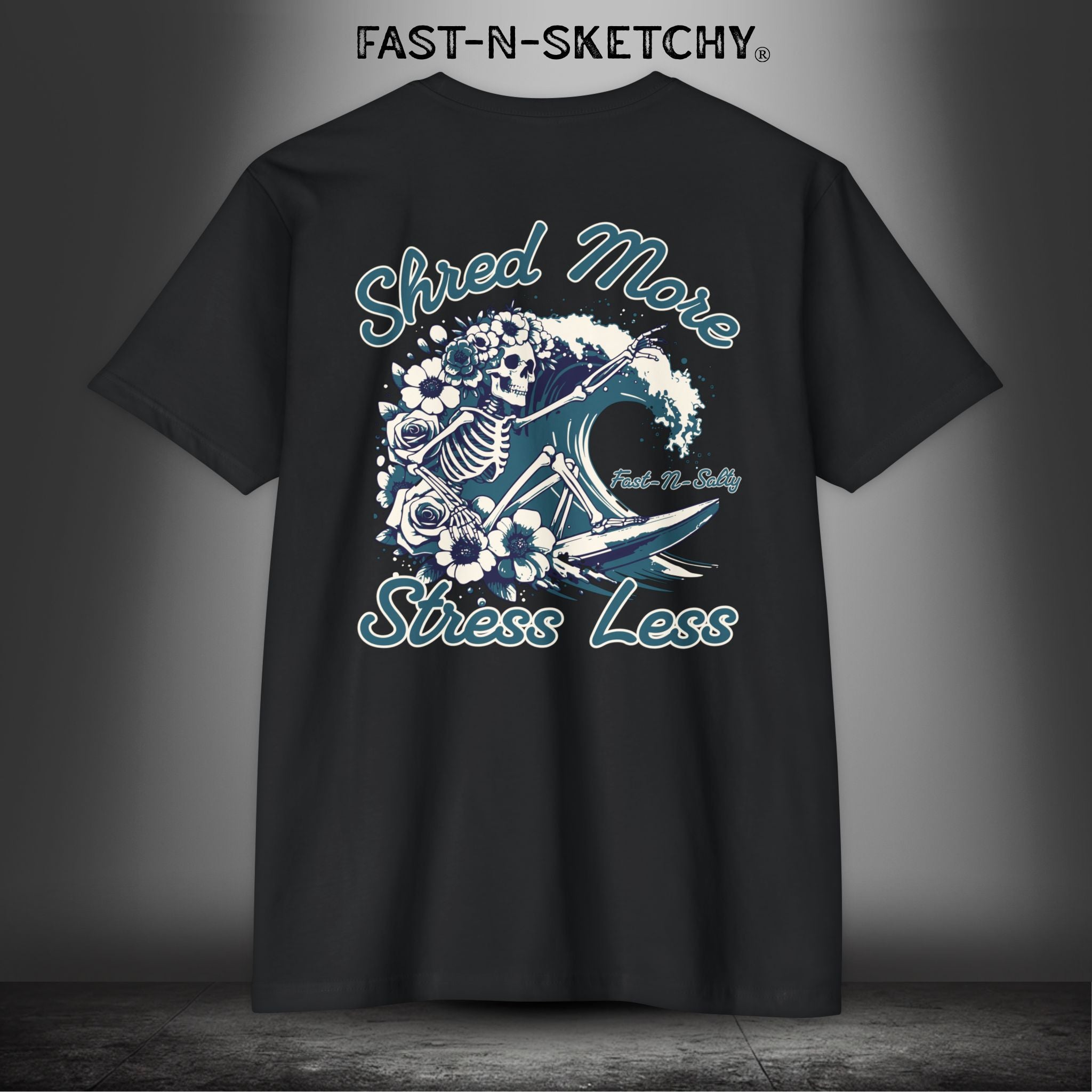 SHRED MORE & STRESS LESS: T-Shirt