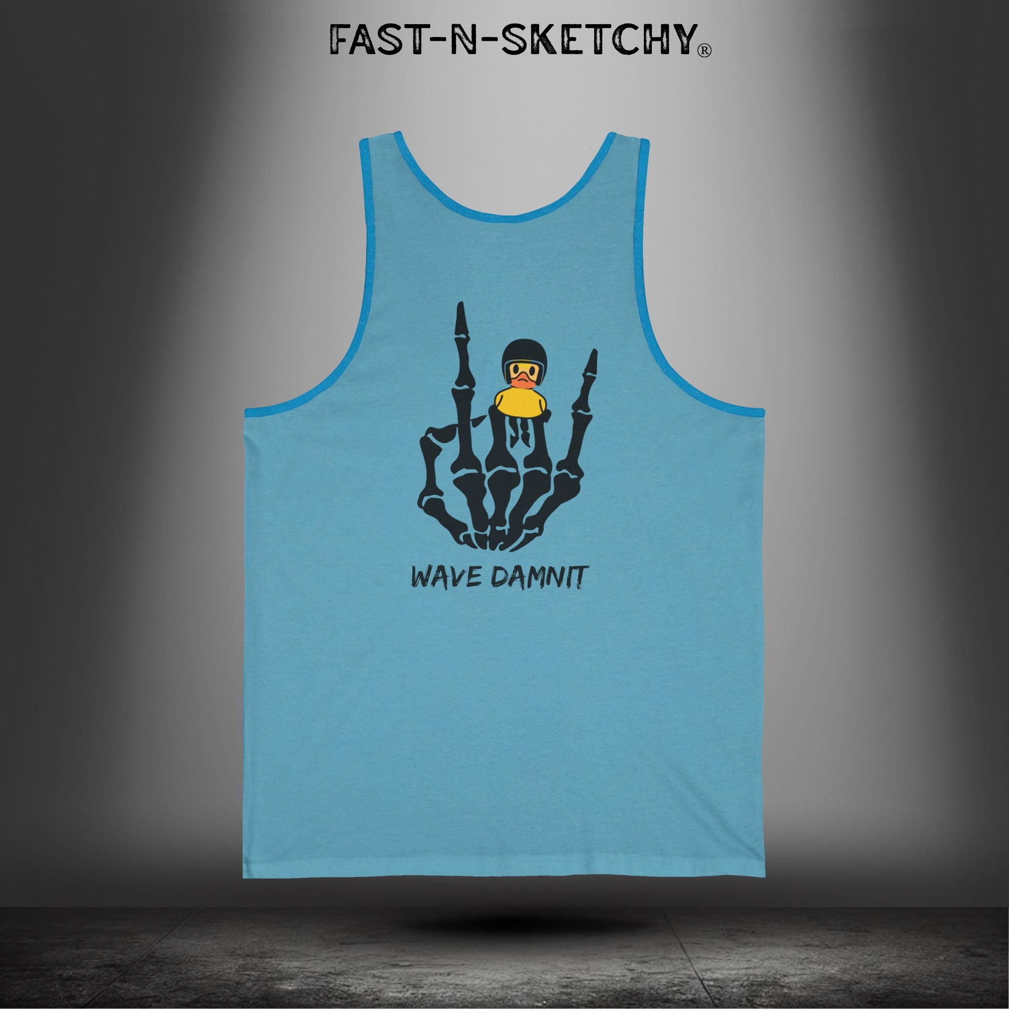 JEEP EDITION: WAVE DAMNIT created by Holly - Tank Top