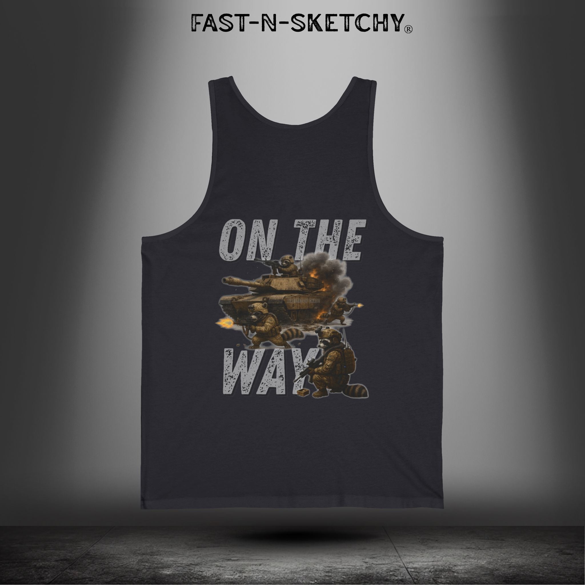 On the Way, The Rizzo: FAST-N-SKETCHY - Tank Top