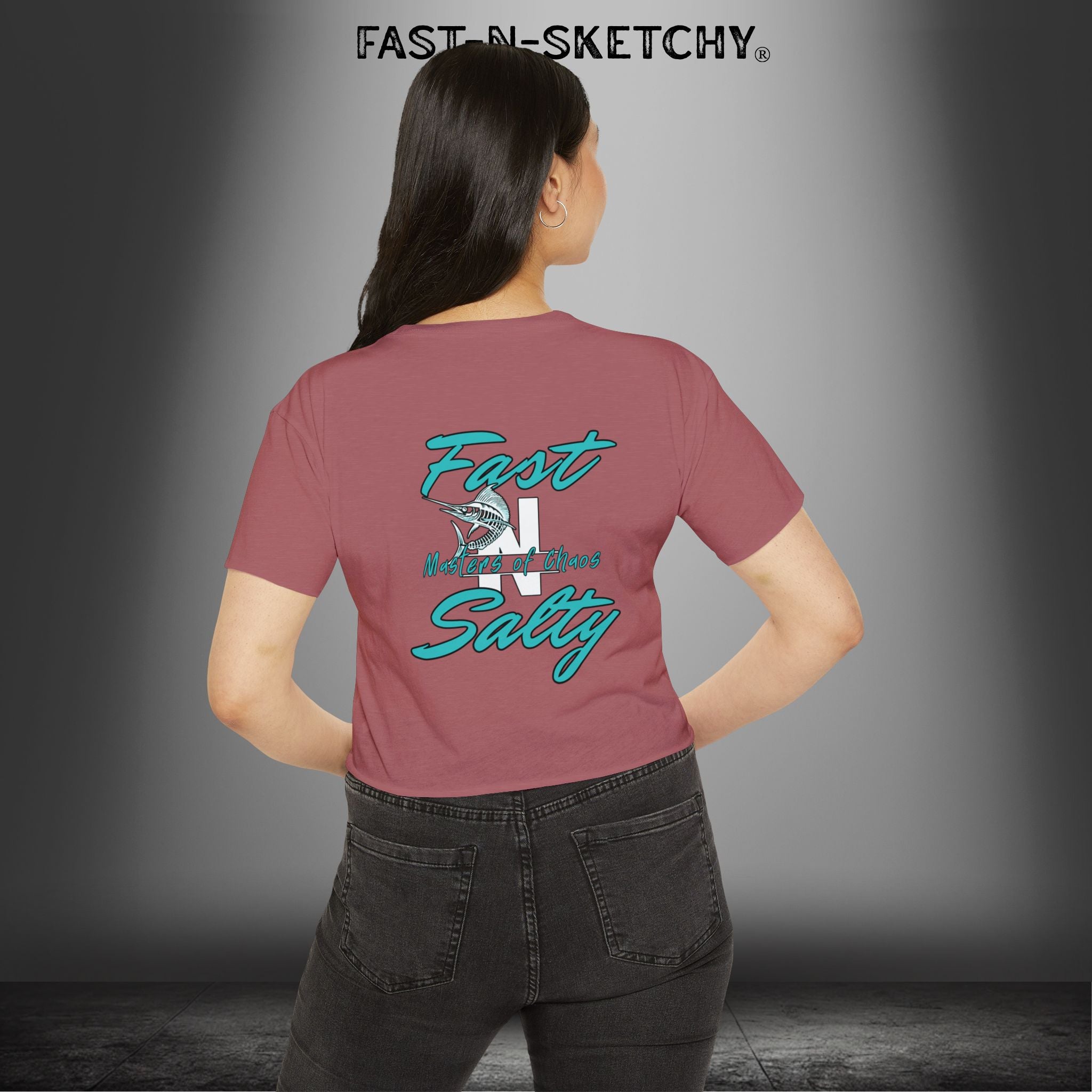 FAST-N-SALTY Masters of Chaos - Crop Top T-Shirt