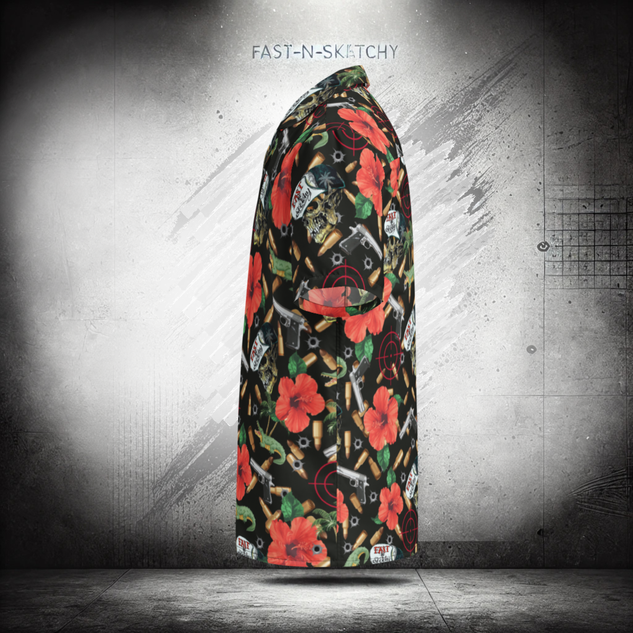 "Hawaiian Style" Button Down Shirt for the Summer Fun