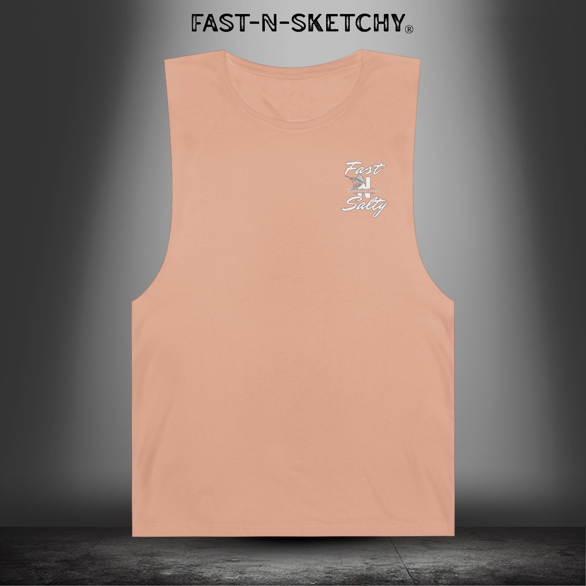 WE GREW HERE, YOU FLEW HERE, GO AWAY: Muscle Tank Top (Dark Colors)