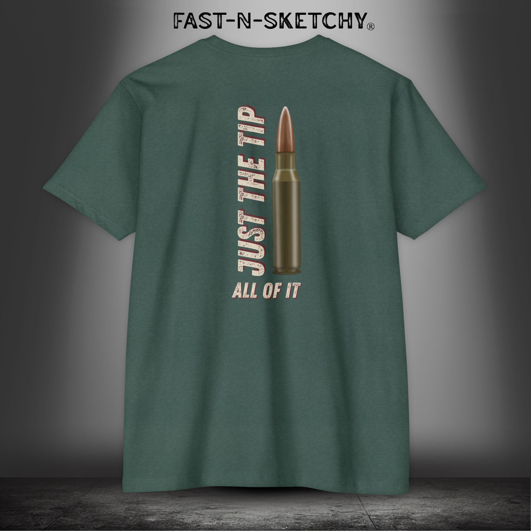 Just the Tip: Military Edition (Military Green & More) Premium Fitted Tee
