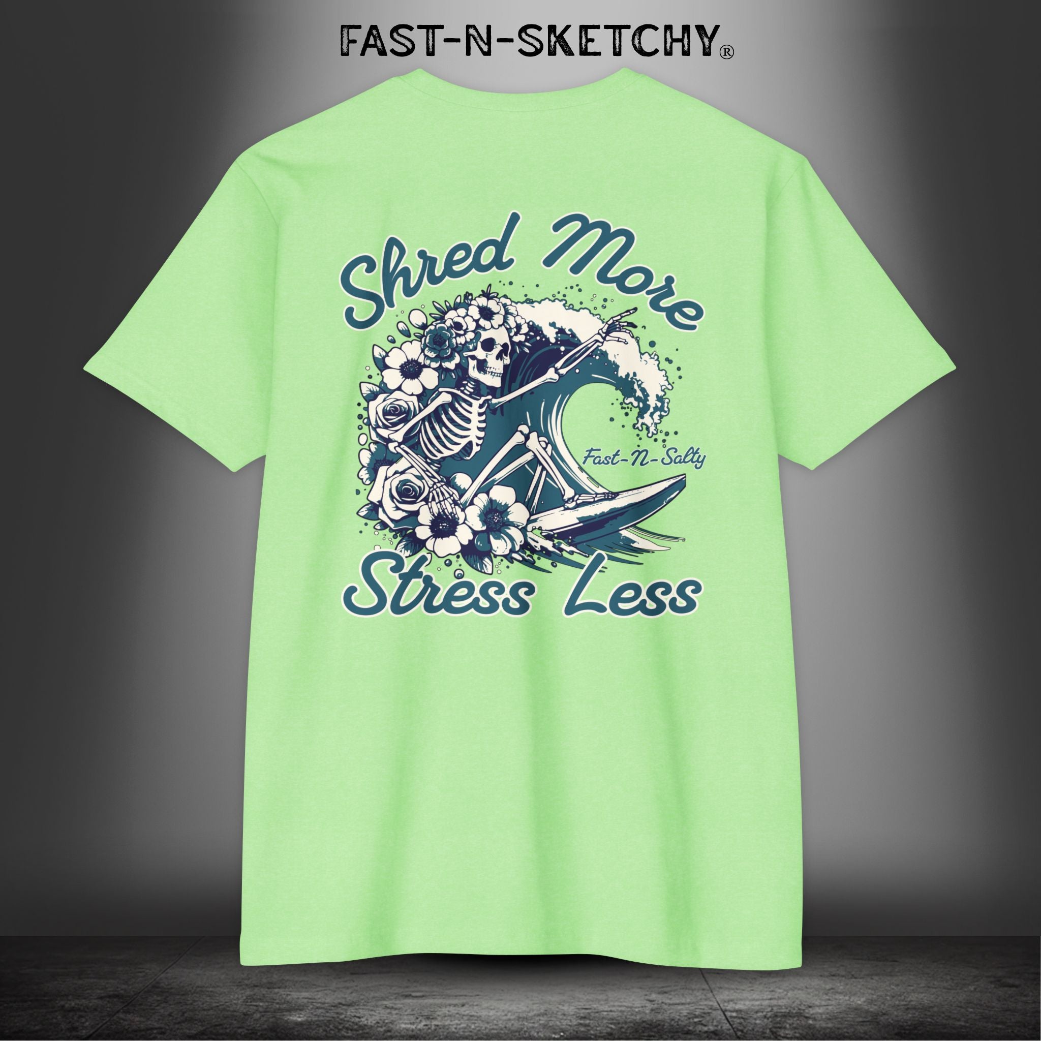 SHRED MORE & STRESS LESS: T-Shirt
