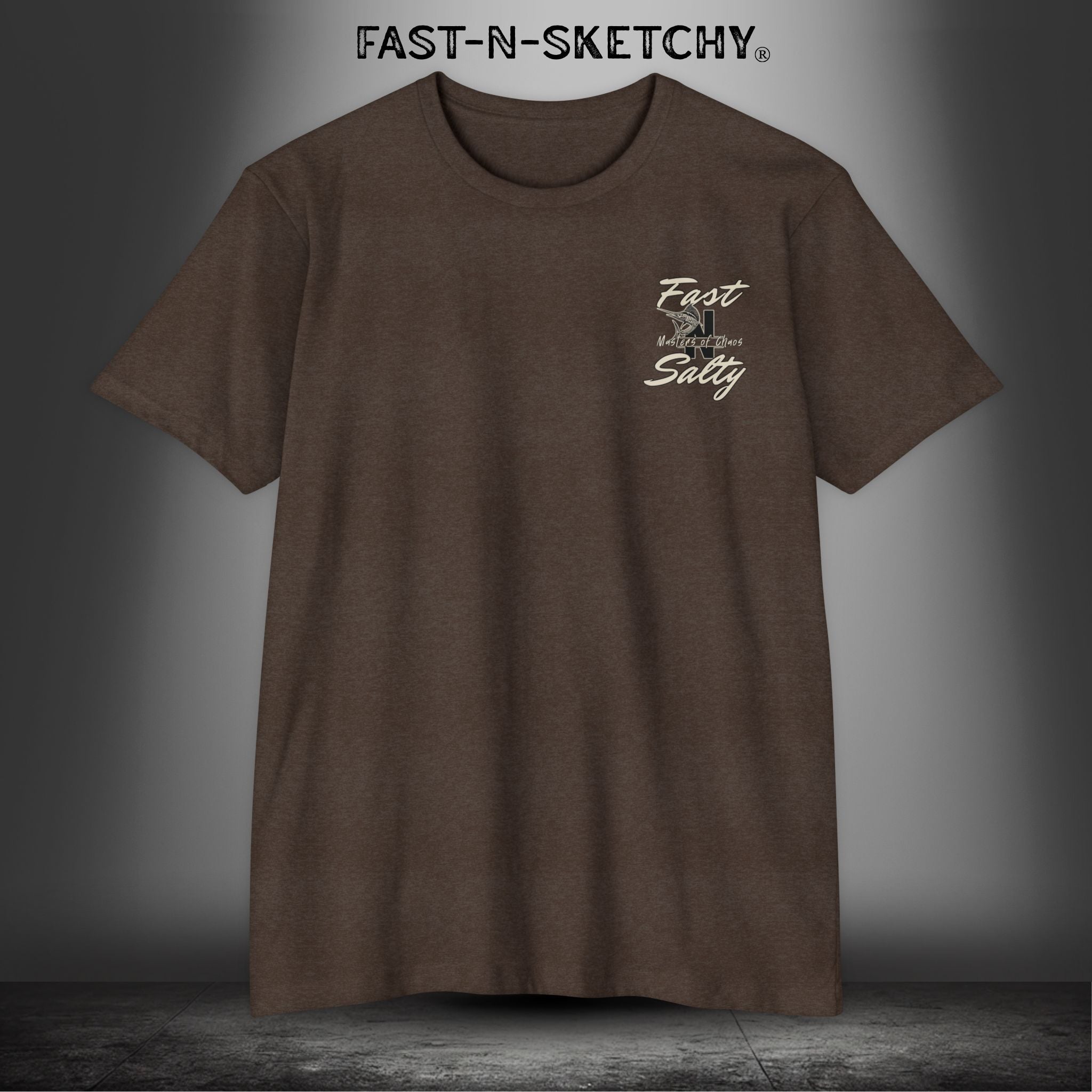 If It Swells, Ride It: FAST-N-SALTY - T-Shirt Next Level 6210 (Other Colors)