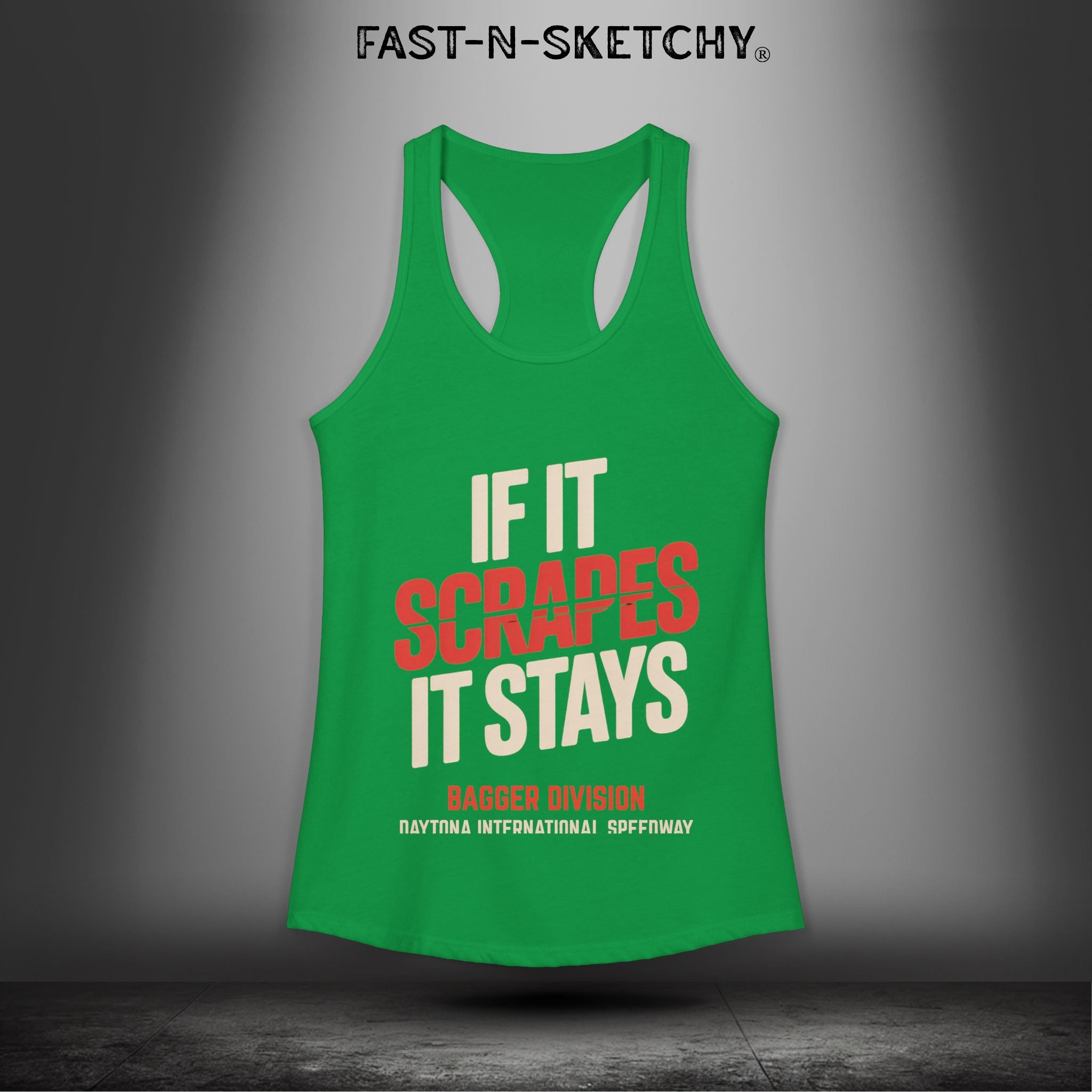 If It Scarpes, It Stays: Daytona Bike Week Bagger Racing Biker Edition Razorback Tank
