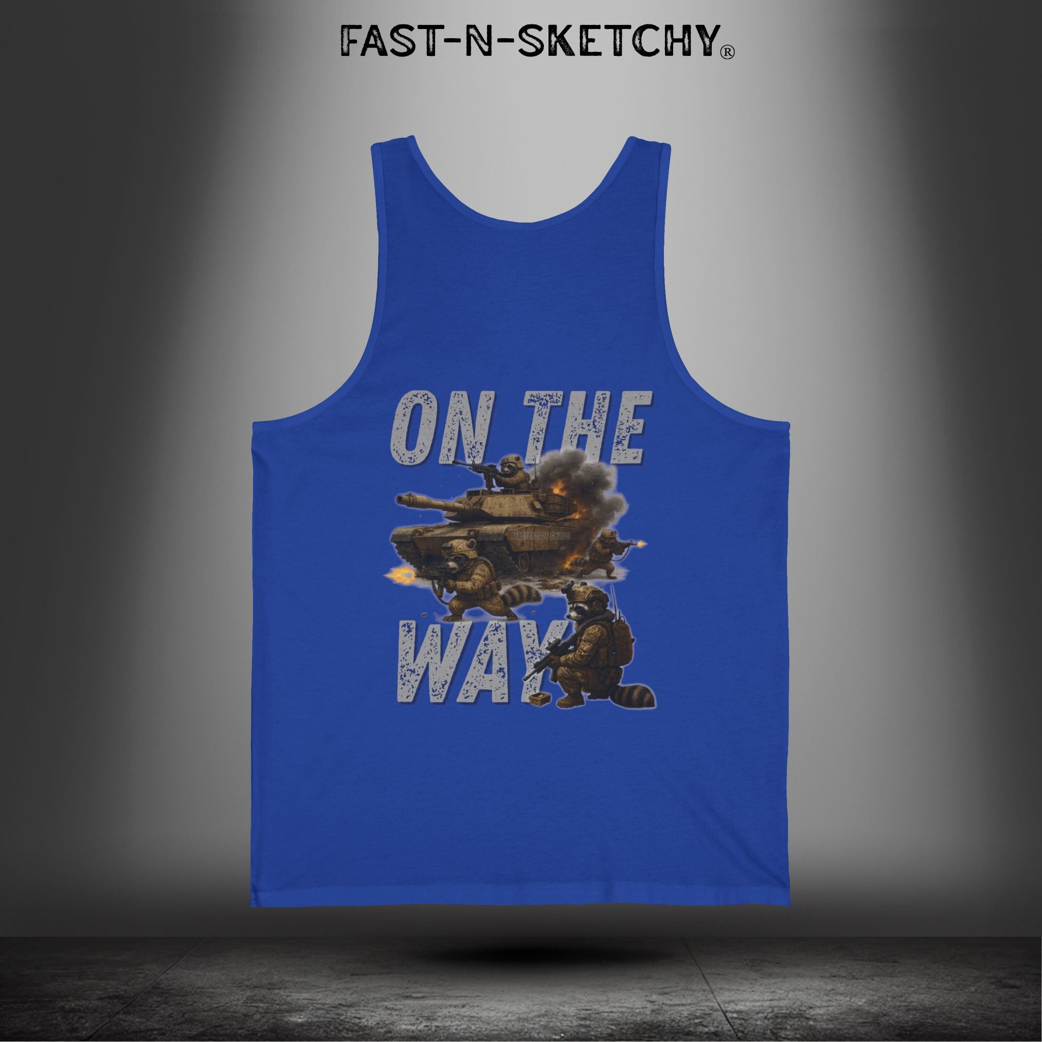 On the Way, The Rizzo: FAST-N-SKETCHY - Tank Top
