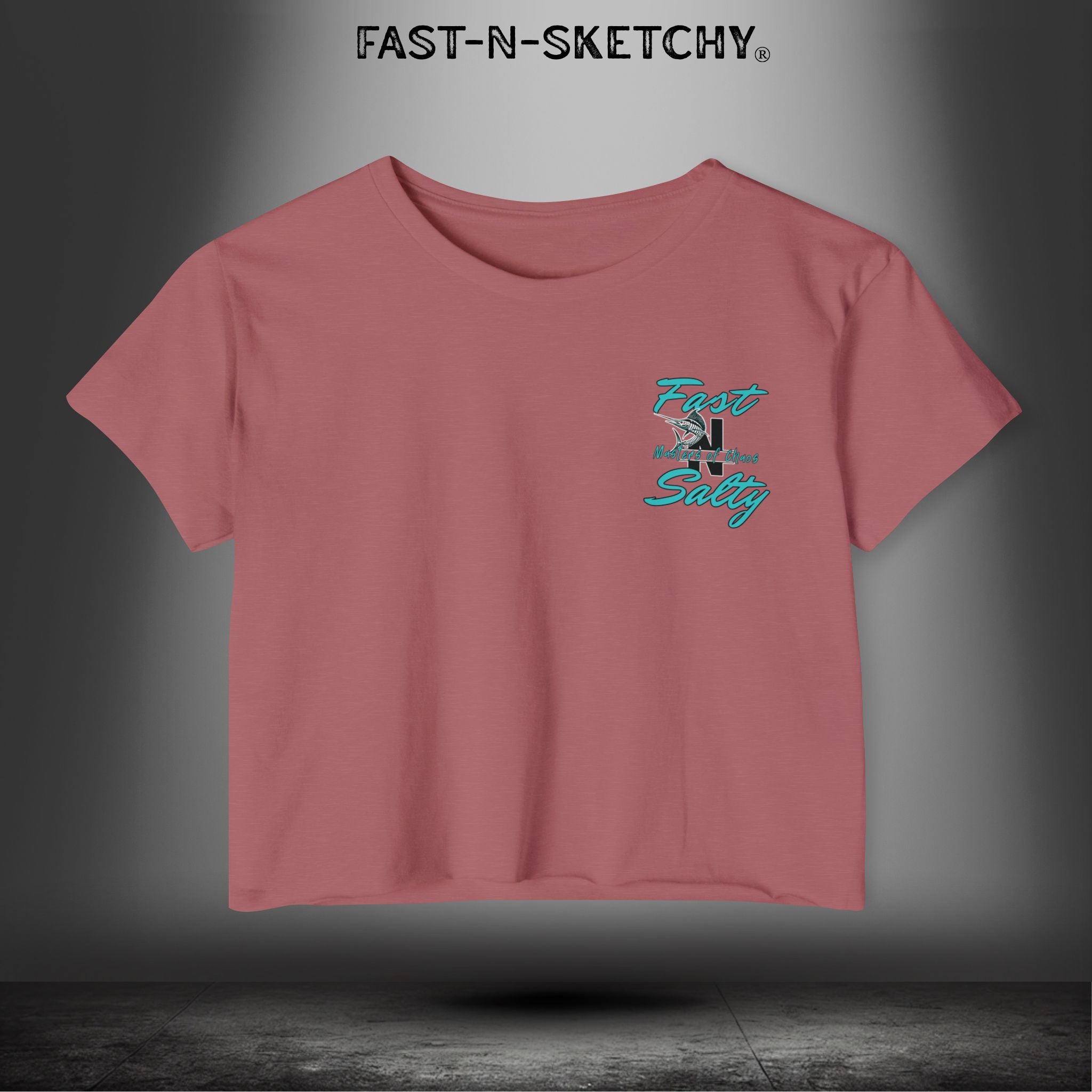 WE GREW HERE, YOU FLEW HERE, GO AWAY: Crop Top Light-Weight