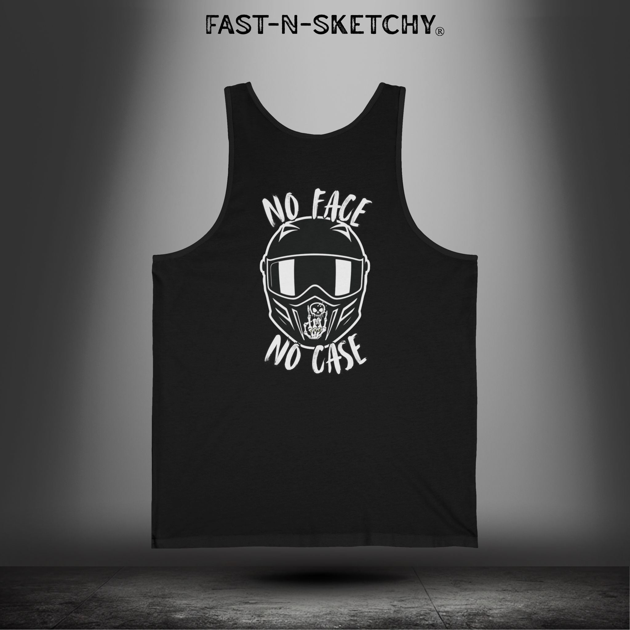 No Face, No Case: FAST-N-SKETCHY - Tank Top