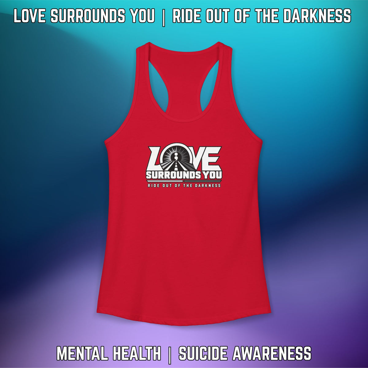If You're Looking for a Sign.... QR Code Women's Ideal Racerback Tank - LSY