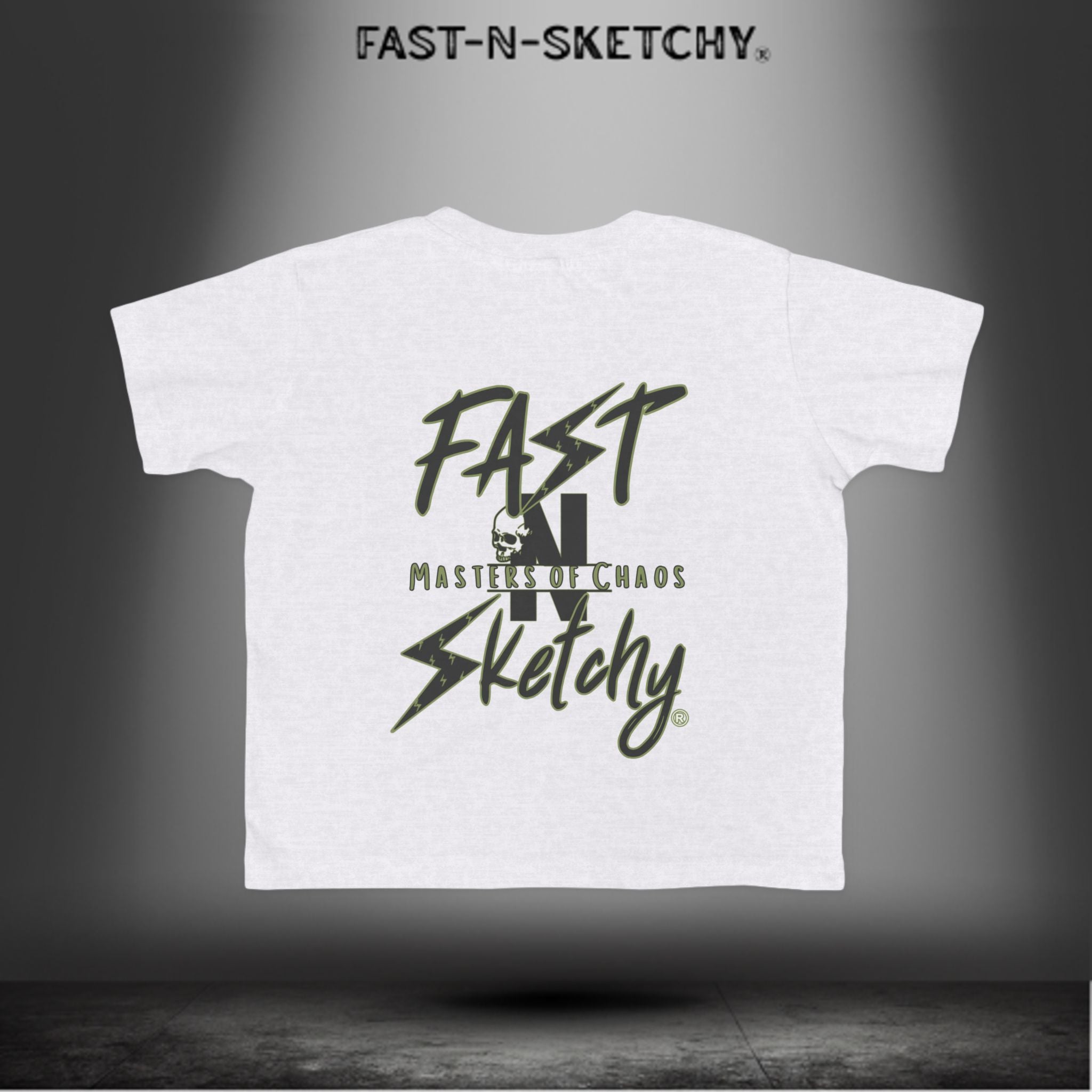 FAST-N-SKETCHY® Tiny Tornado – Toddler Tee | Wreckin’ Naps and Takin’ Names Since Day One.