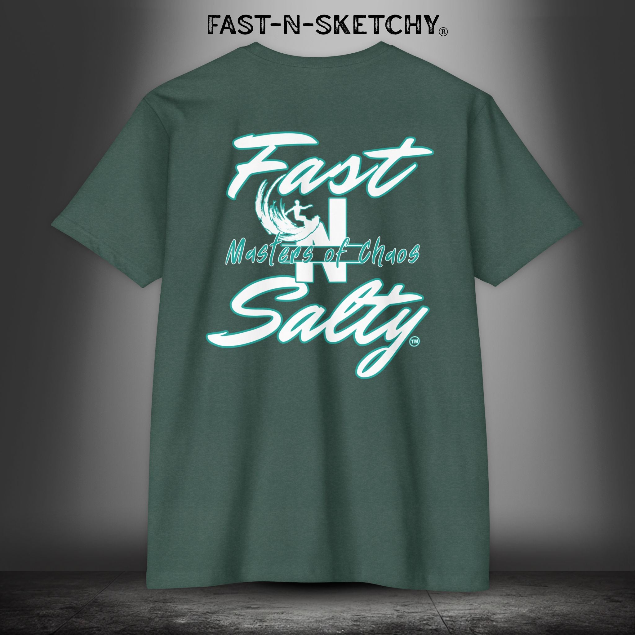 Fast-N-Salty Master of Chaos "Surfer Edition" - T-Shirt Next Level 6210