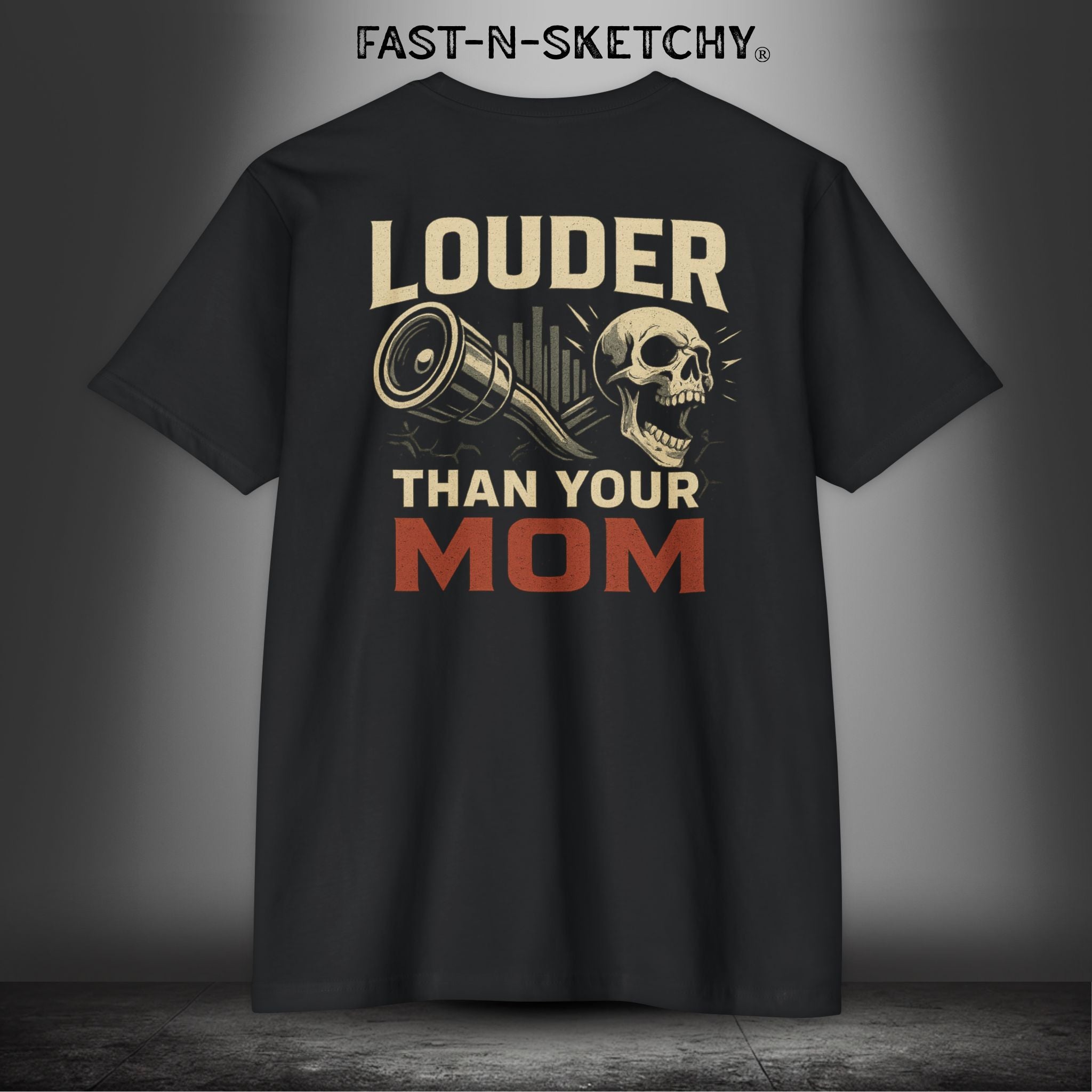Louder Than Your Mom: Biker Edition - T-Shirt Next Level 6210
