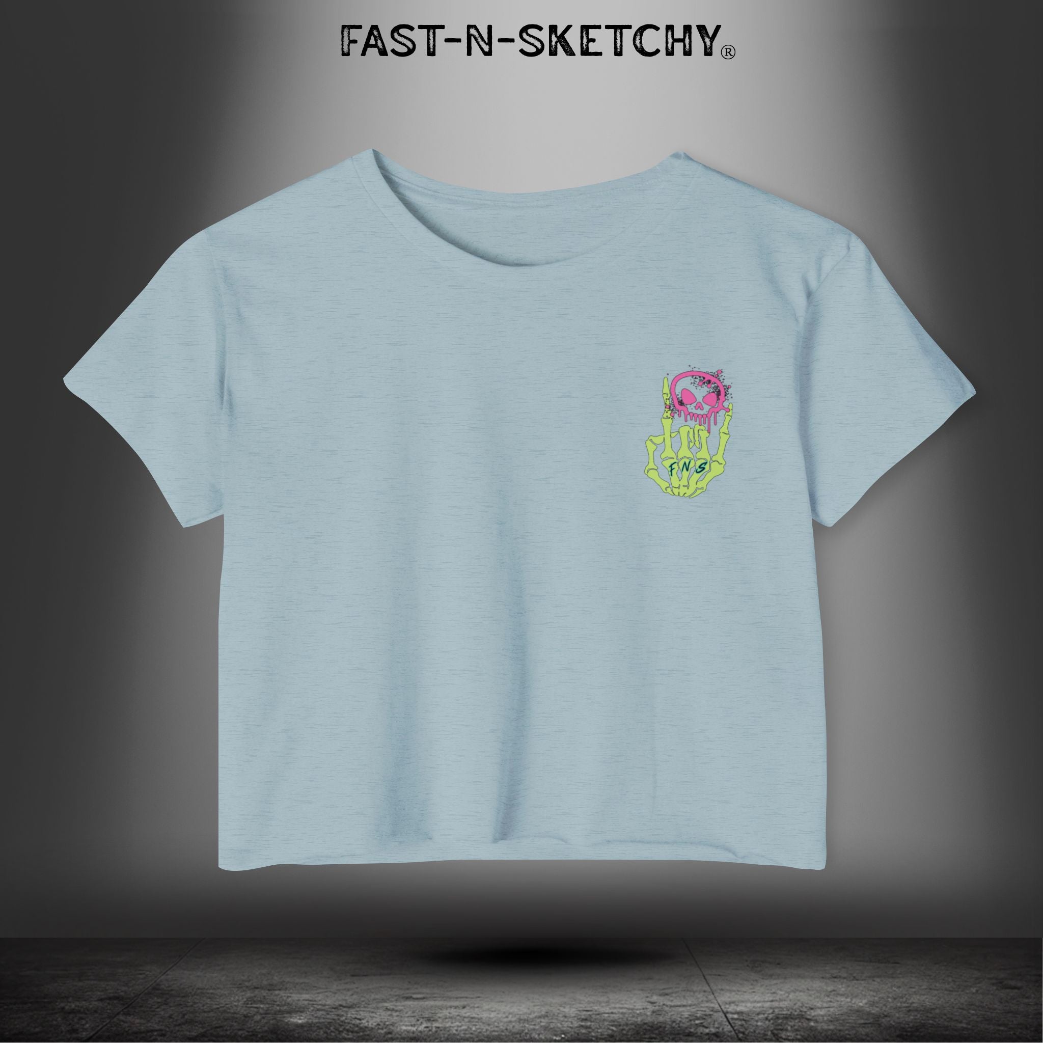 FAST-N-SKETCHY®: Crop Top (Hot Colors)