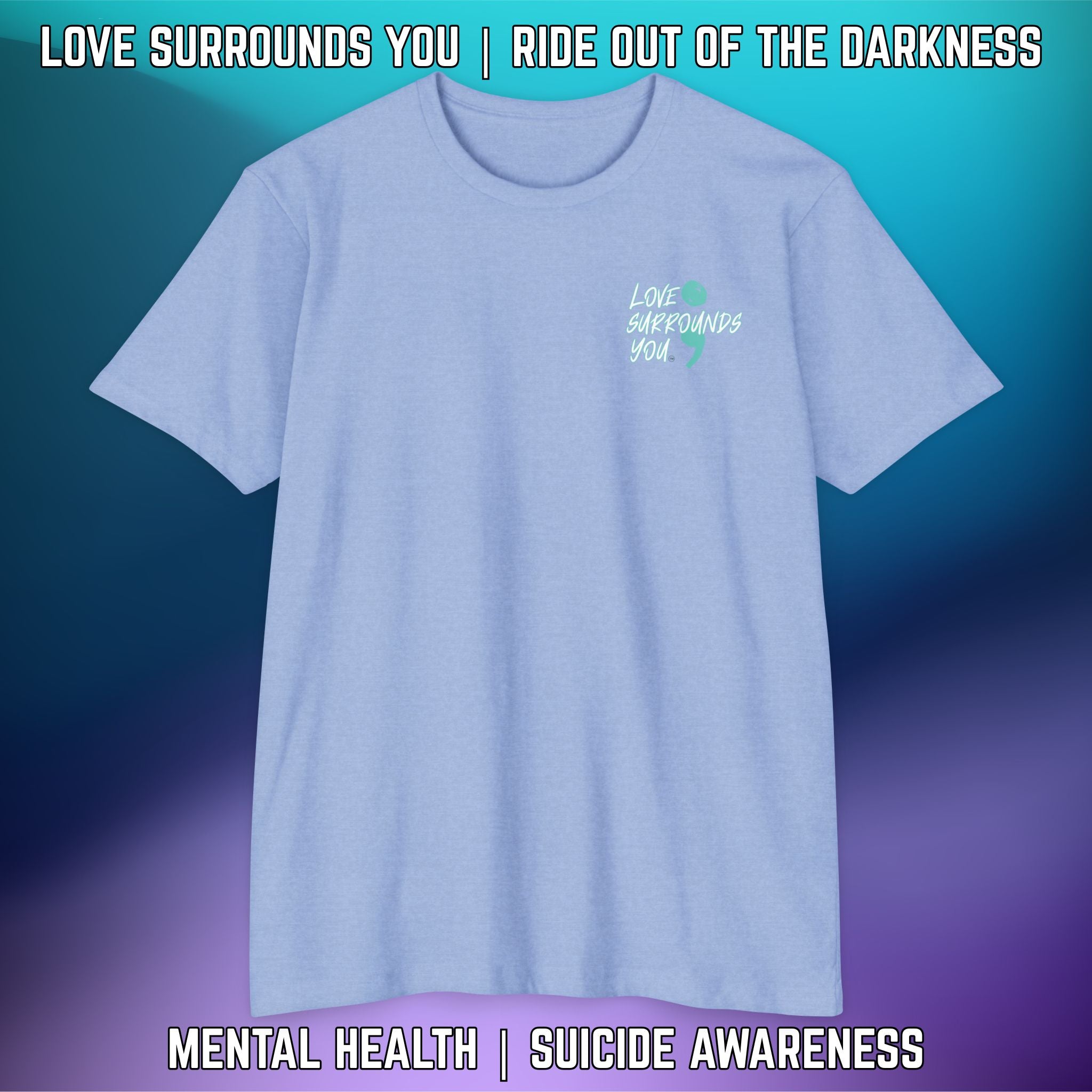 BORN TO BE A WARRIOR: T-Shirt Next Level 6210 - LSY