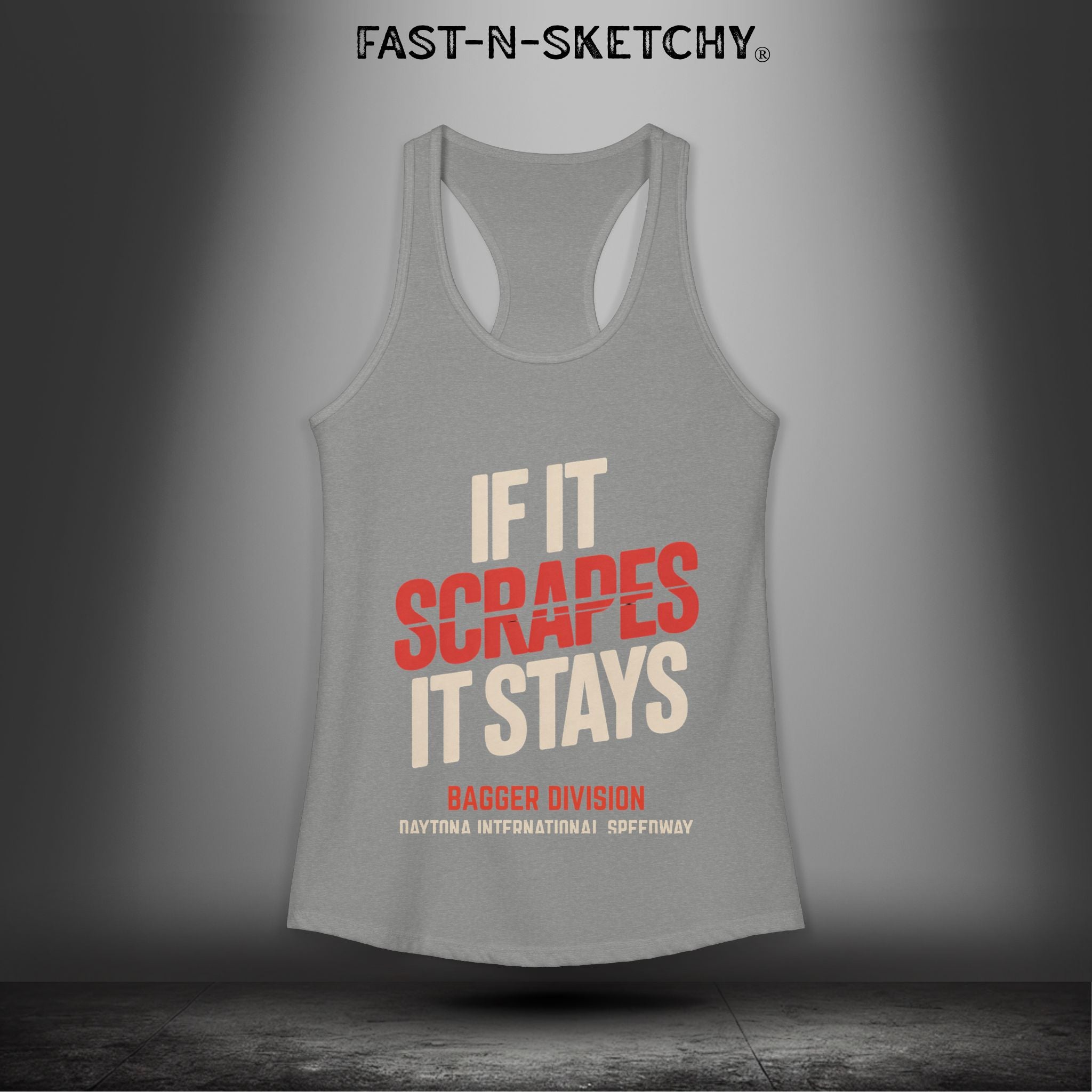 If It Scarpes, It Stays: Daytona Bike Week Bagger Racing Biker Edition Razorback Tank