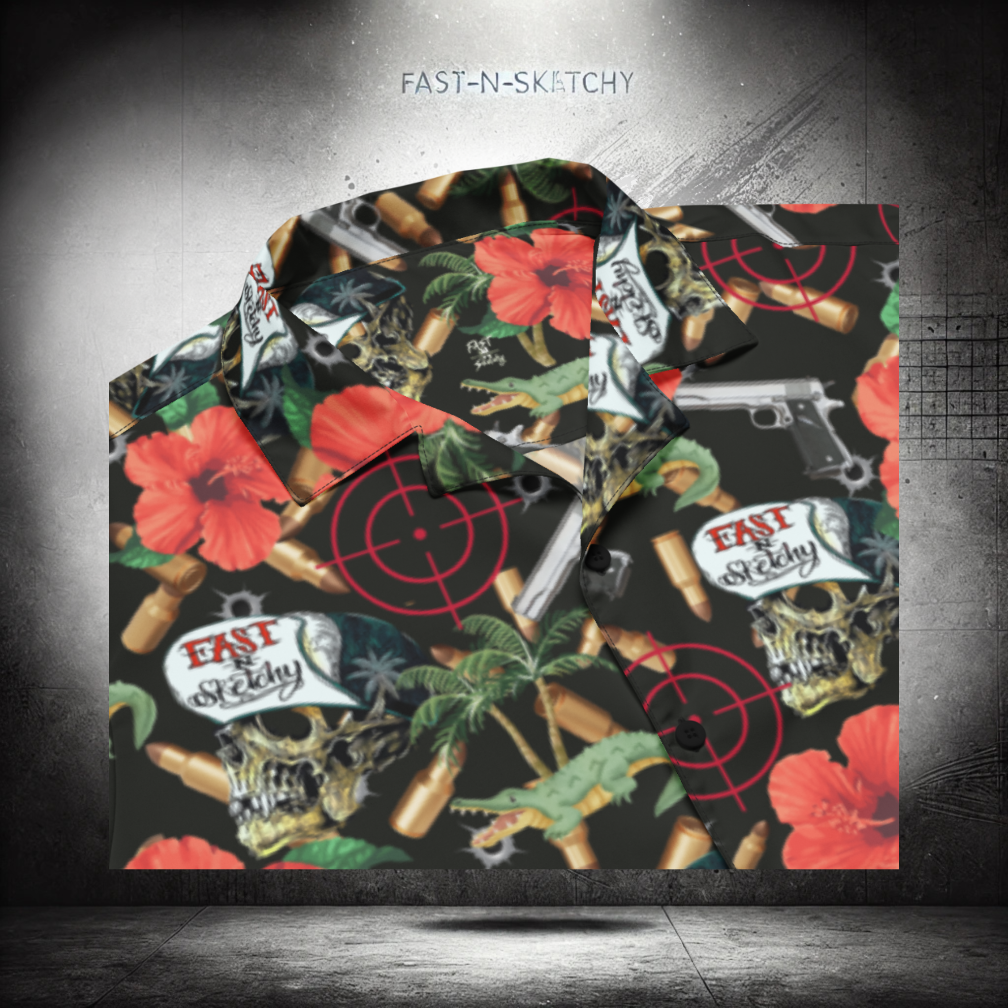 "Hawaiian Style" Button Down Shirt for the Summer Fun