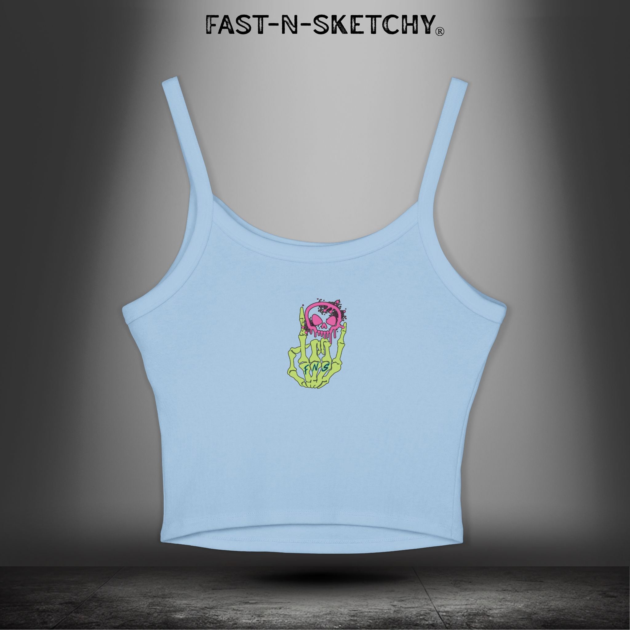 FAST-N-SKETCHY®: Spaghetti Strap Tank Top