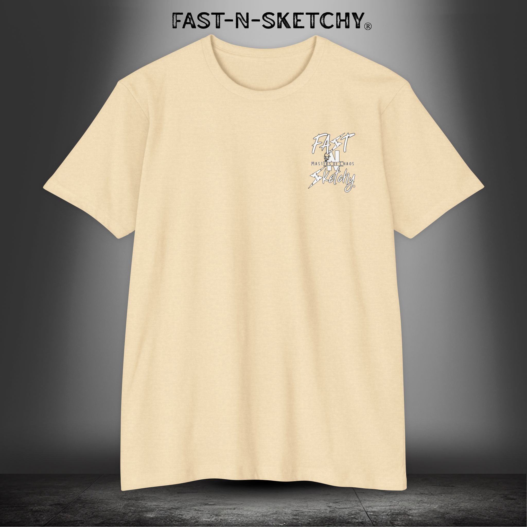 No Face, No Case: FAST-N-SKETCHY - T-Shirt