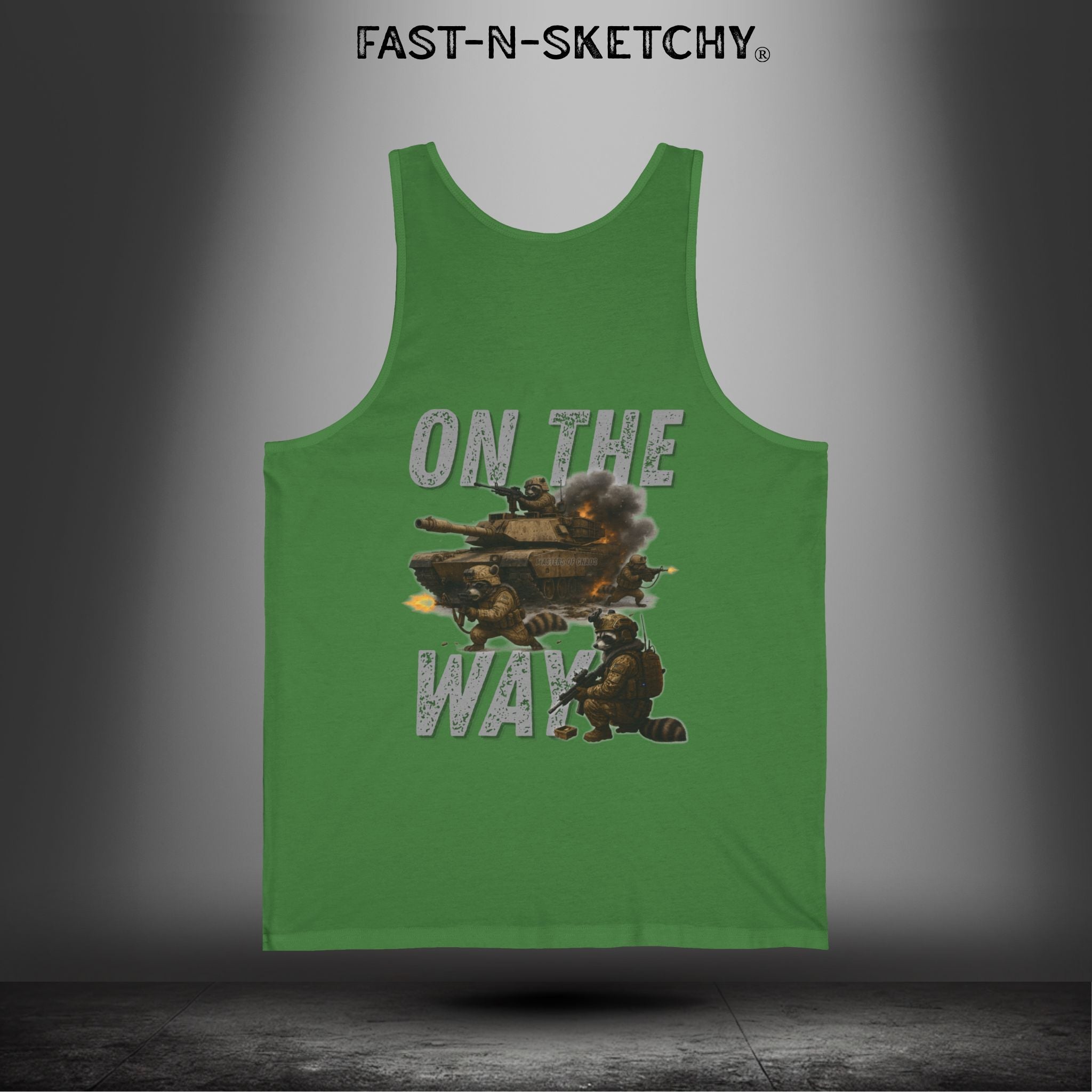On the Way, The Rizzo: FAST-N-SKETCHY - Tank Top