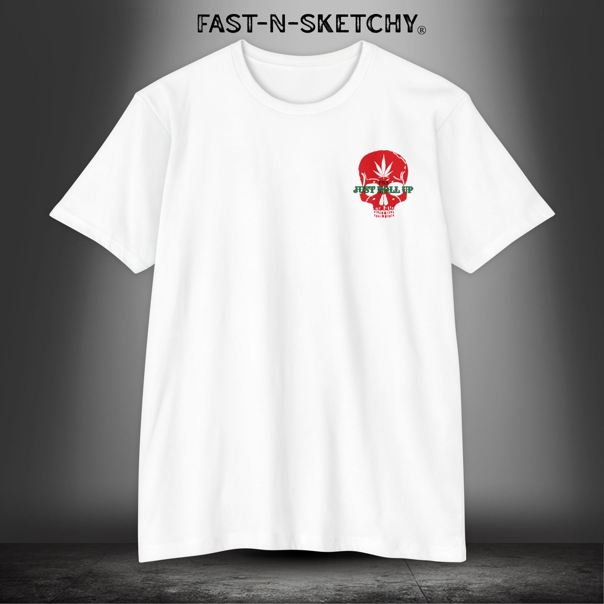 FREE MIND, FREE SOUL, JUST ROLL UP BY STONEY: T-shirt Next Level 6210