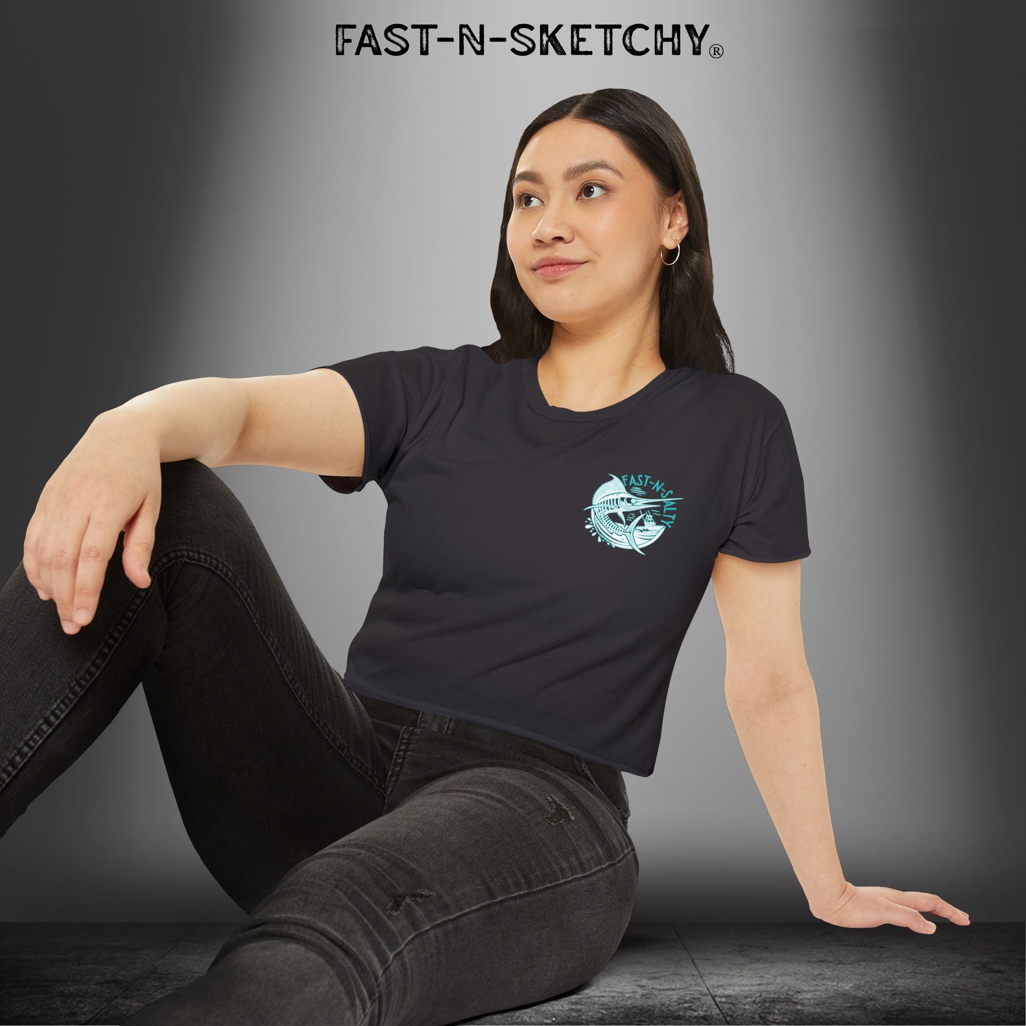 FAST-N-SALTY Masters of Chaos - Crop Top T-Shirt