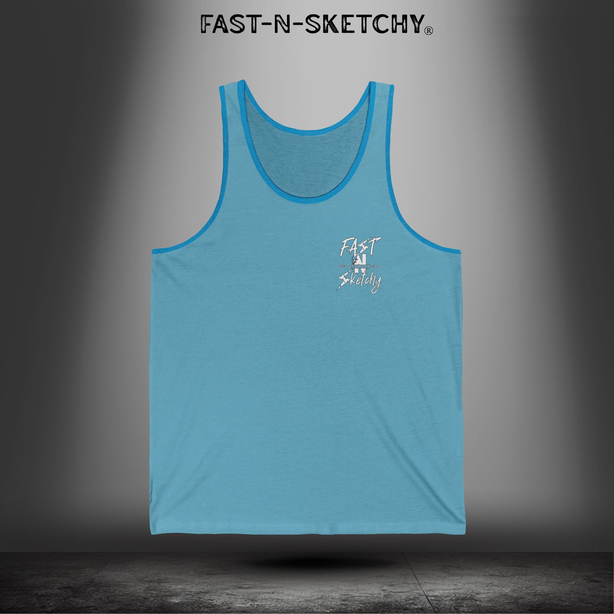 No Face, No Case: FAST-N-SKETCHY - Tank Top