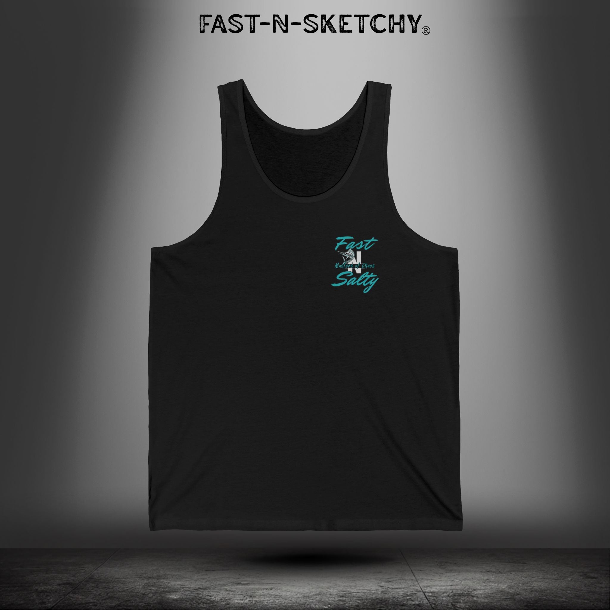 Fast-n-Salty Circle Logo - Tank Top
