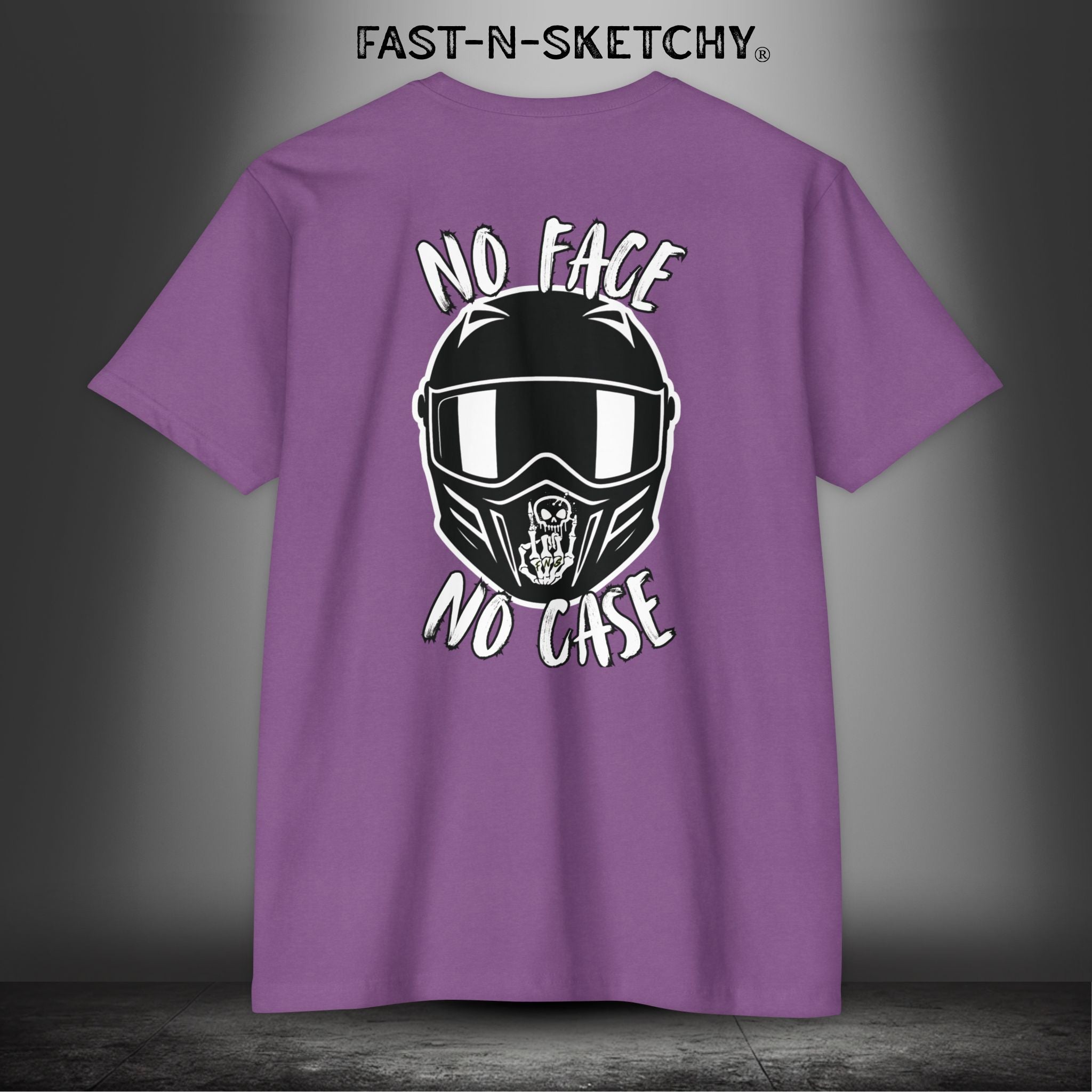 No Face, No Case: FAST-N-SKETCHY - T-Shirt