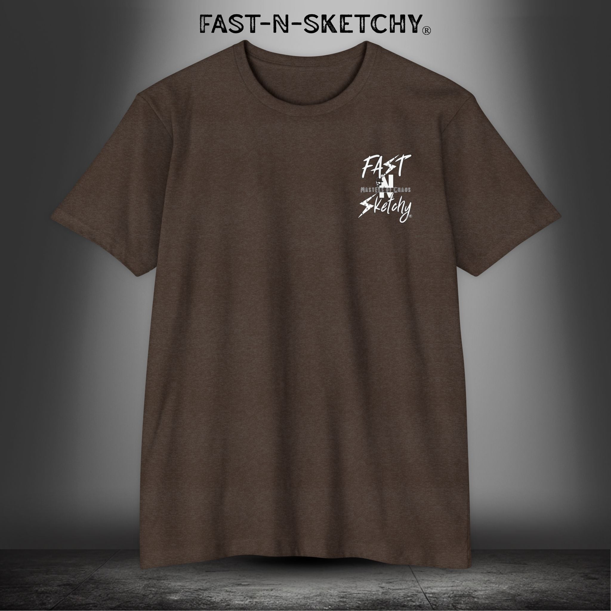 No Face, No Case: FAST-N-SKETCHY - T-Shirt