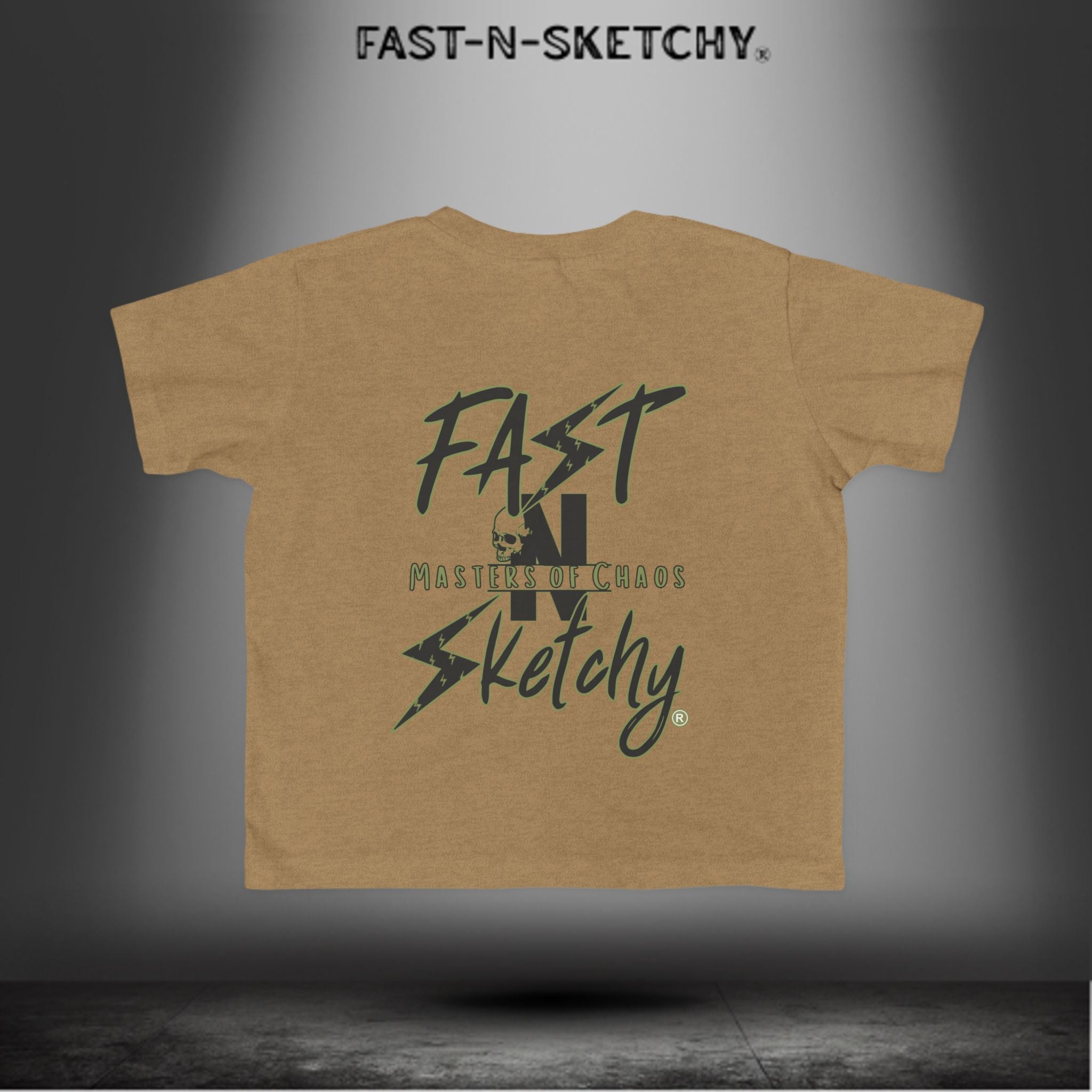 FAST-N-SKETCHY® Tiny Tornado – Toddler Tee | Wreckin’ Naps and Takin’ Names Since Day One.